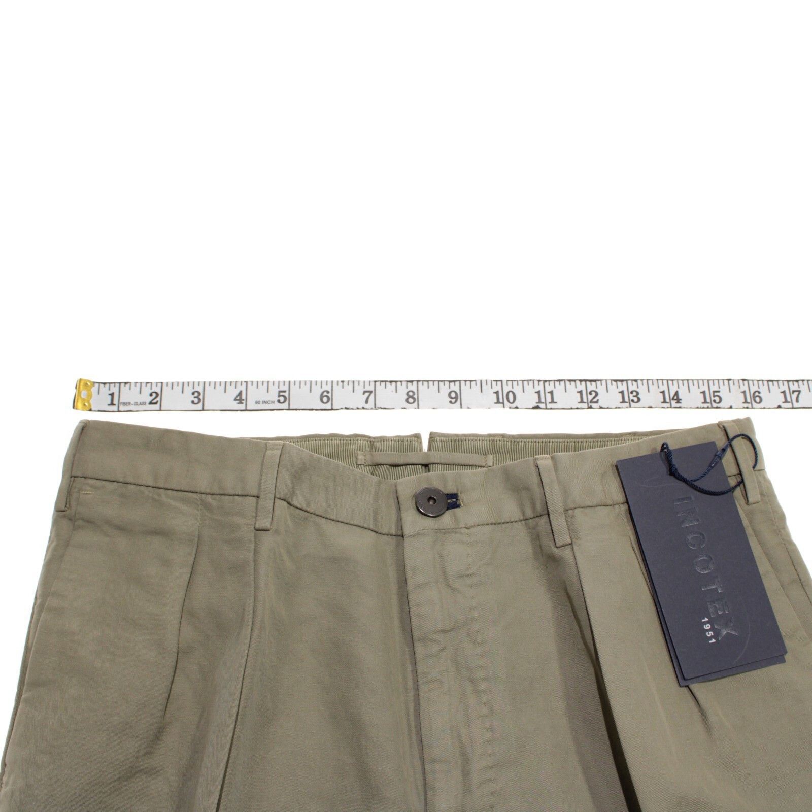Incotex INCOTEX New with tags Chino Size 32 US In Green Size US 32 / EU 48 - 8 Thumbnail