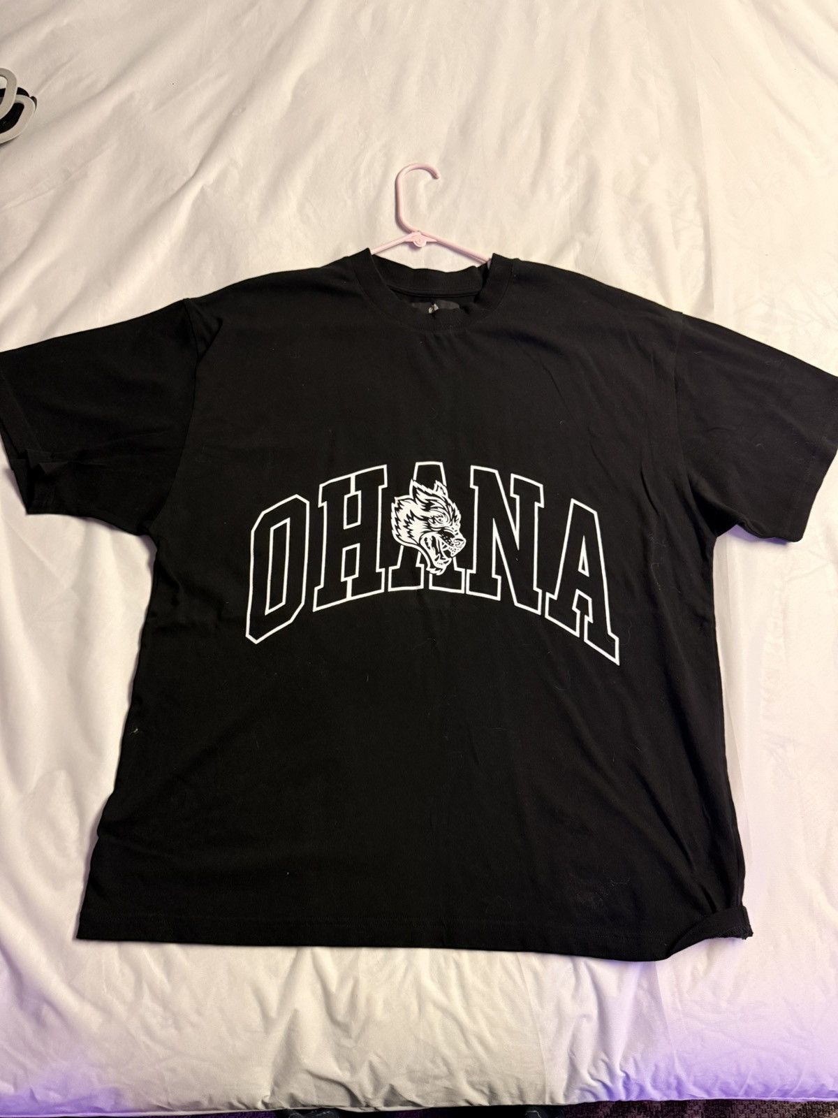 Darc Sport WOLF LOYALTY "PREMIUM" OVERSIZED TEE IN BLACK Size US XL / EU 56 / 4 - 1 Thumbnail