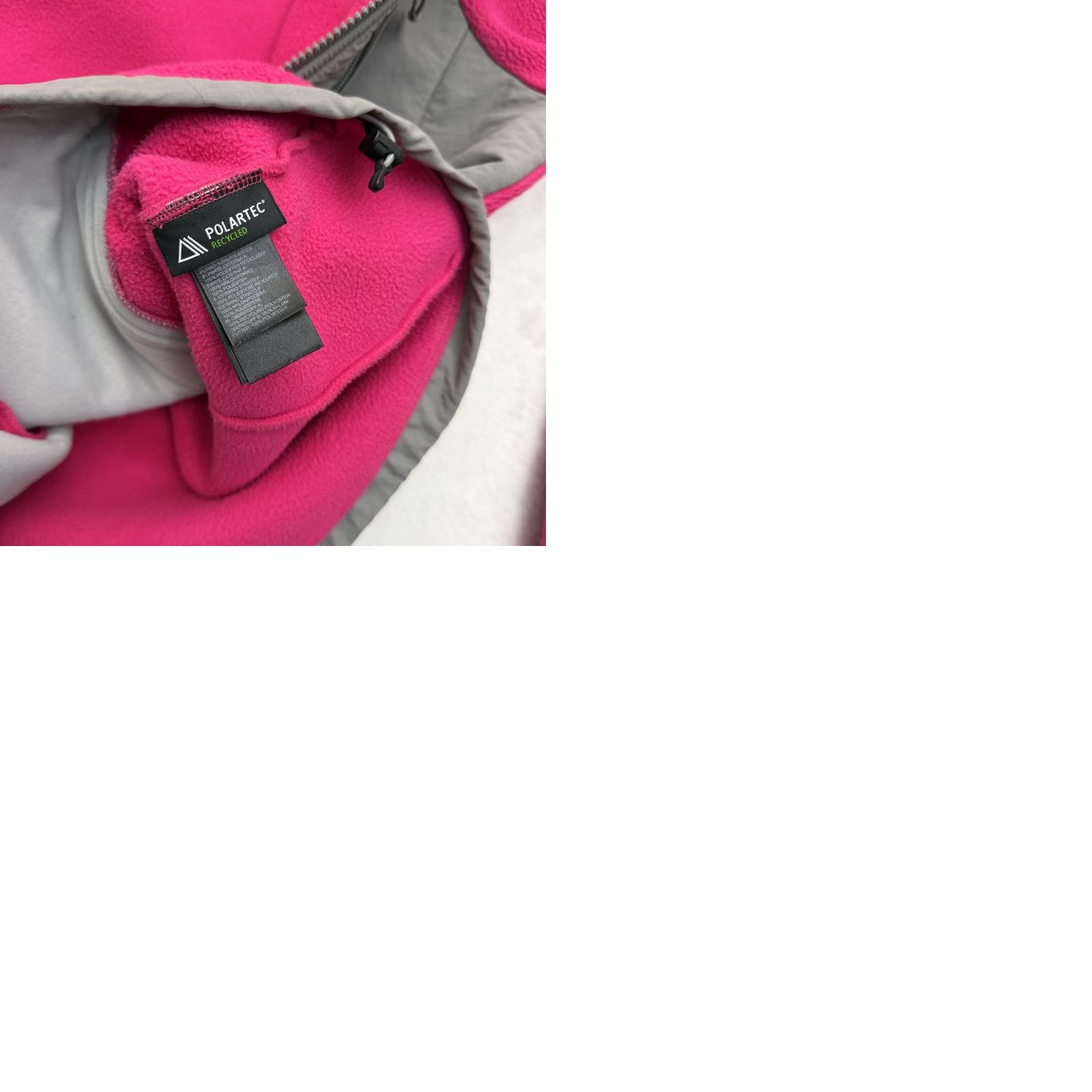 The North Face The North Face Jacket Womens Medium Pink Gray Polartec Fleece Full Zip Denali Size M / US 6-8 / IT 42-44 - 10 Thumbnail