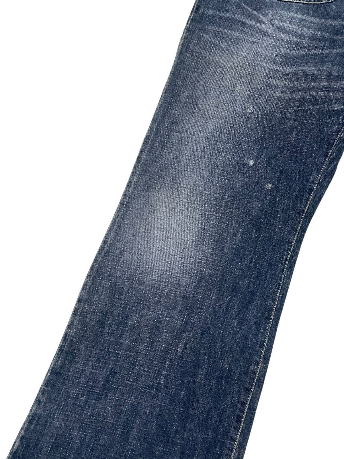 Roberto Cavalli Wide Jeans Just Cavalli Chrome Heart Dior Erd cdg Amiri 2🟦9 Size US 35 - 5 Thumbnail