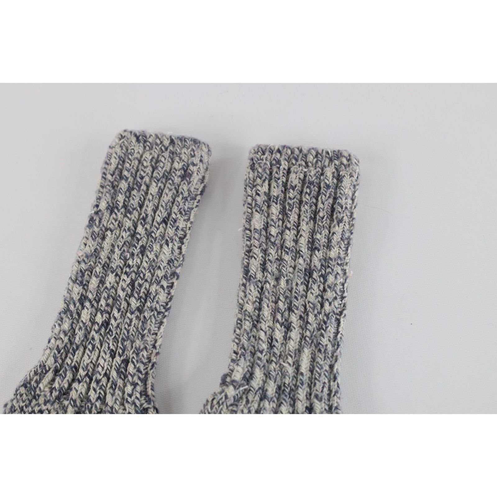 Vintage Vintage 90s Streetwear Wool Blend Knit Hiking Boot Socks Size ONE SIZE - 8 Thumbnail
