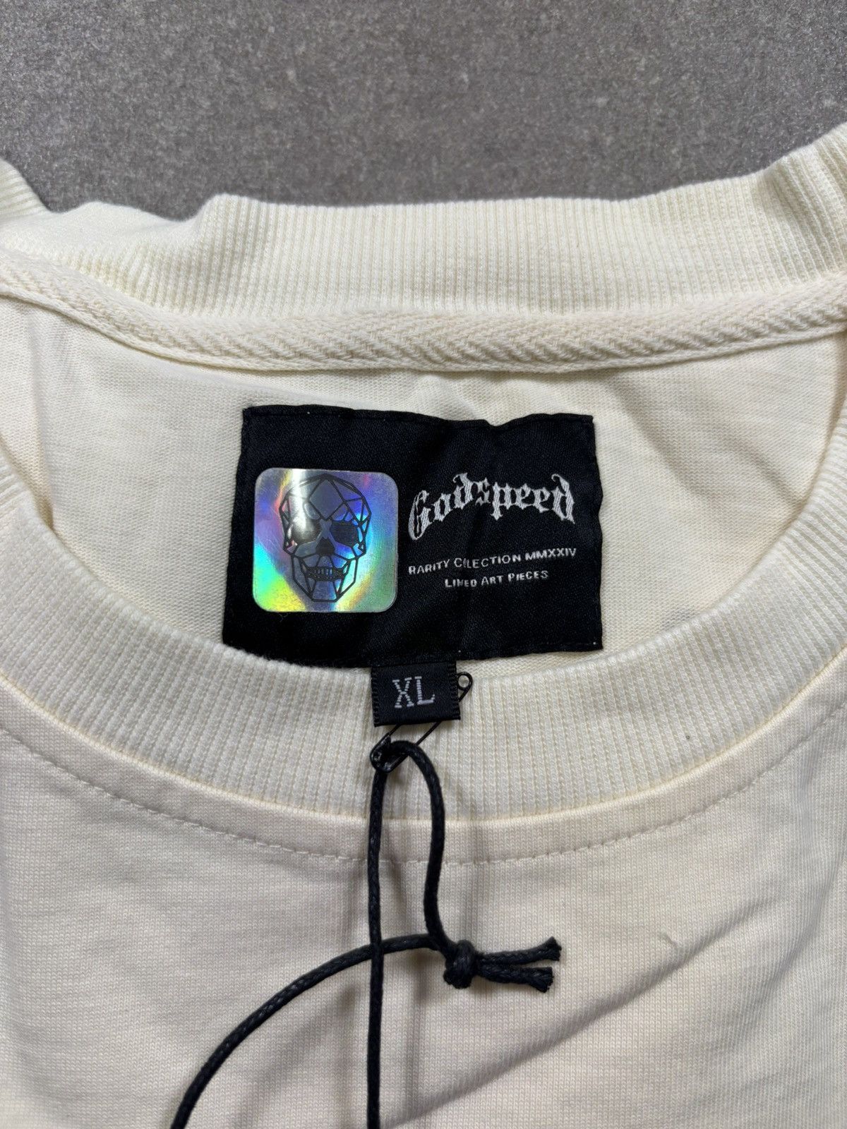 Godspeed Godspeed Natural Disaster Tee, Bone Size US XL / EU 56 / 4 - 8 Thumbnail