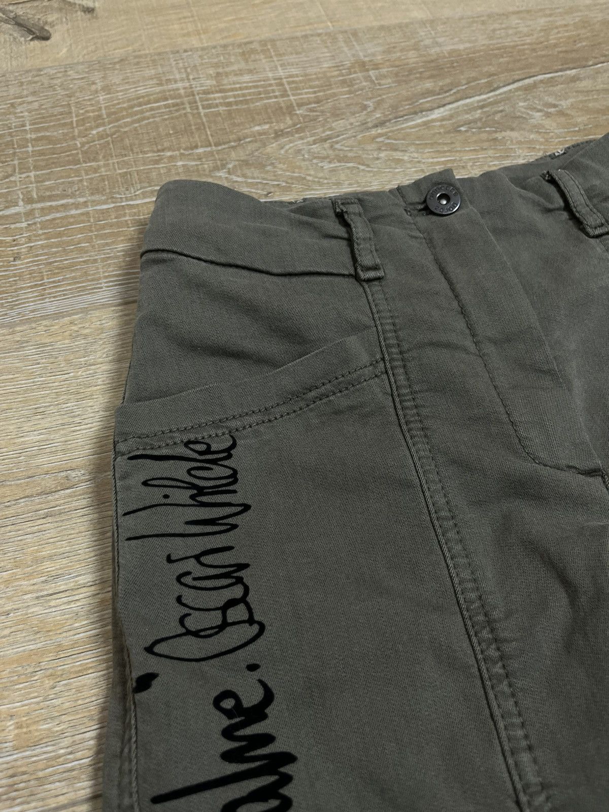 Annette Gortz Anette Görtz Painted Olive Trousers Size 24" / US 00 / IT 34 - 3 Thumbnail