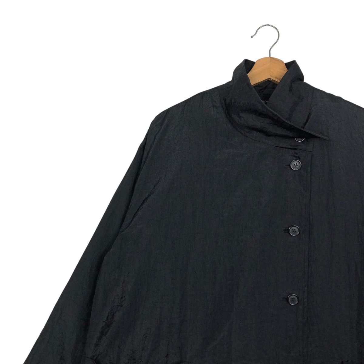 Japanese Brand 🔥RICH BLACK VTG OVERSIZE JACKET YACCO MARICARD ISSEY MIYAKE Size US M / EU 48-50 / 2 - 8 Thumbnail