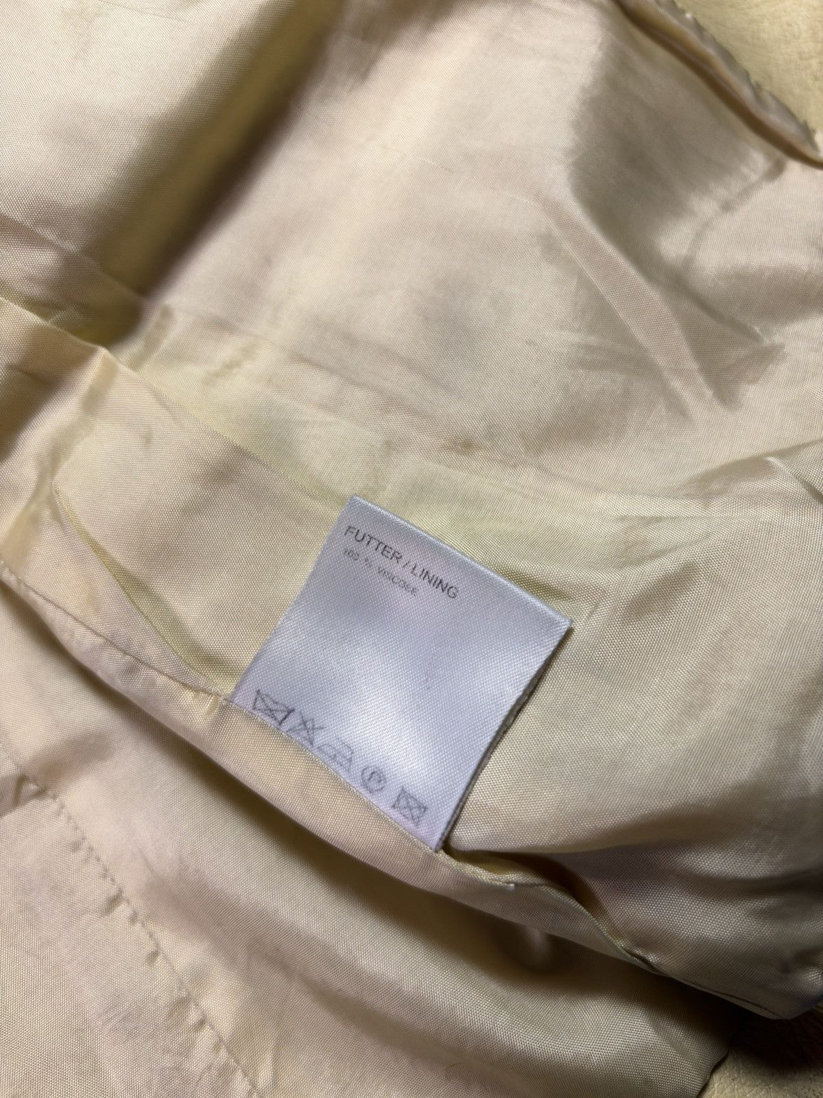 Givenchy 90s Distressed Faded Givenchy Napoleon Leather Jacket 40 Size L / US 10 / IT 46 - 14 Thumbnail
