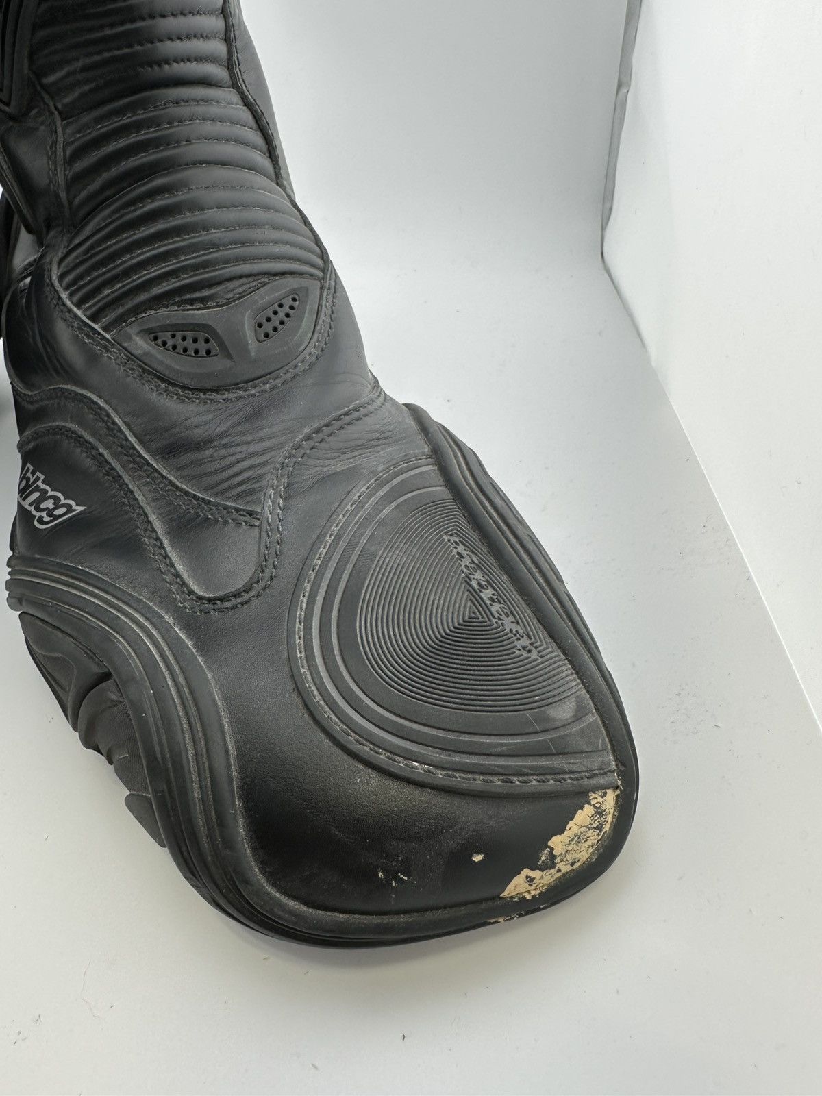 Balenciaga *WORN BY YE* Unreleased color BALENCIAGA TYREX MOTO BOOTS Size US 11 / EU 44 - 7 Thumbnail