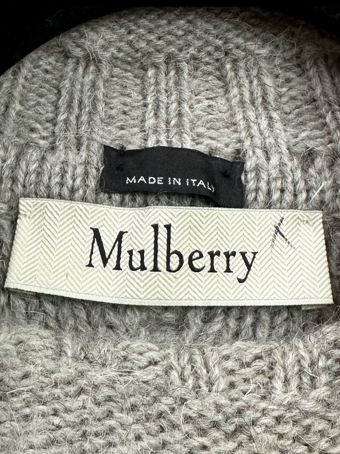 Mulberry Mulberry Women’s 100% Wool Oversized Sweater-Dress – Size L Size L / US 10 / IT 46 - 13 Thumbnail