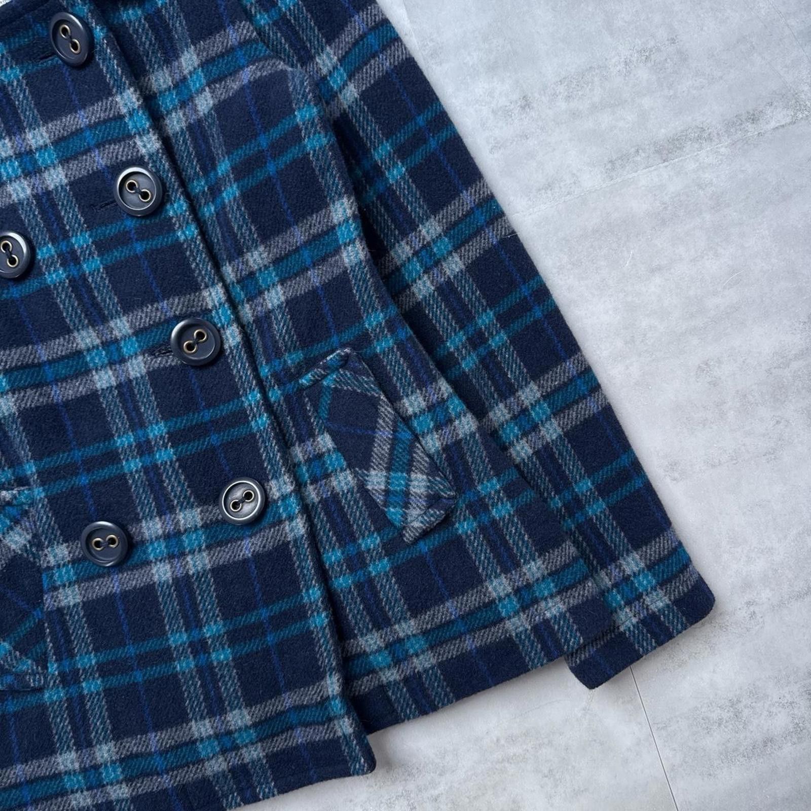 Aeropostale Y2K Aeropostale Plaid Button Peacoat 00s Jacket Size S / US 4 / IT 40 - 4 Thumbnail
