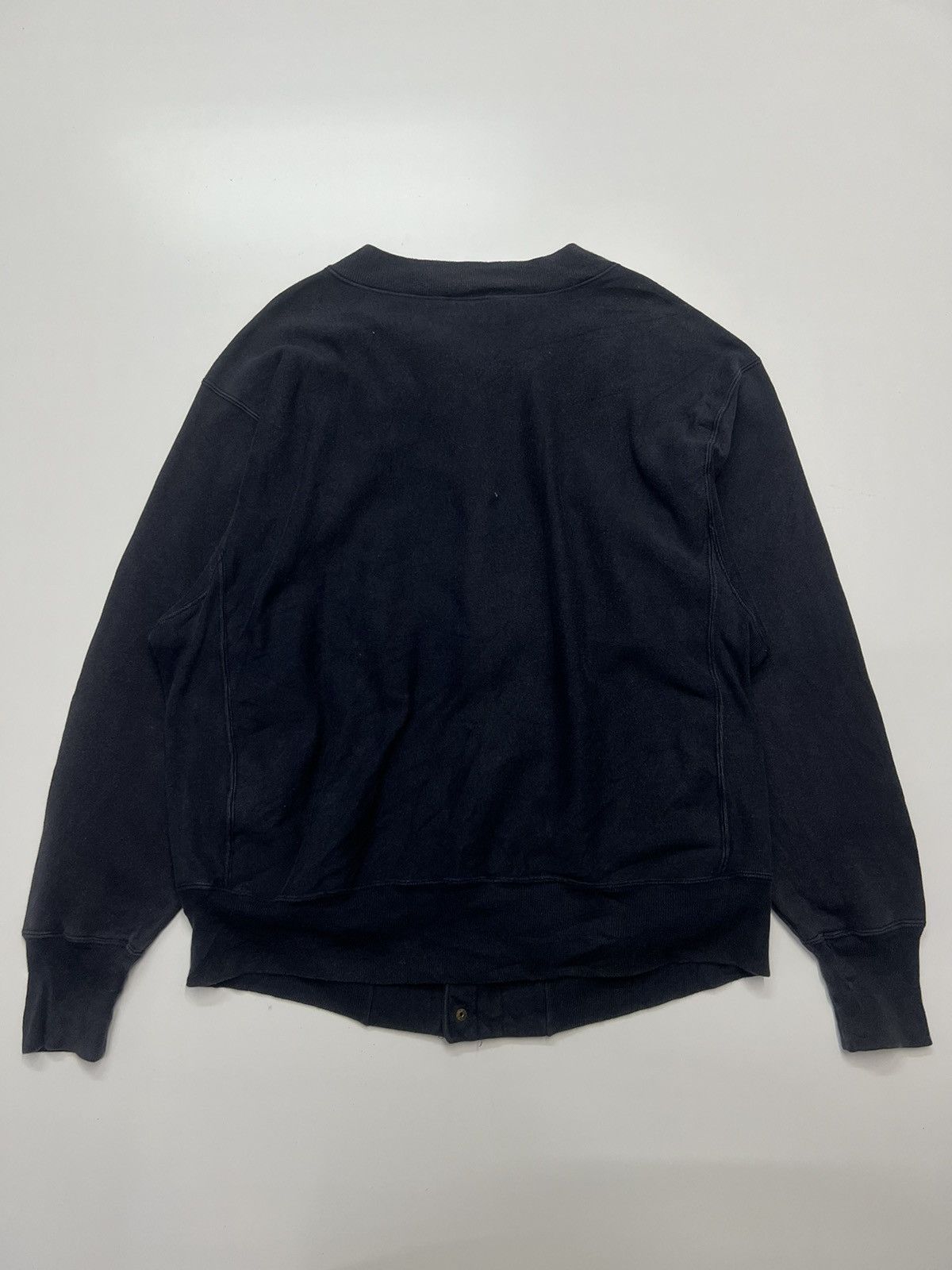 Champion × Vintage VINTAGE CHAMPION REVERSE WEAVE WARMUP SNAP BUTTON SWEATSHIRT Size US XL / EU 56 / 4 - 4 Thumbnail