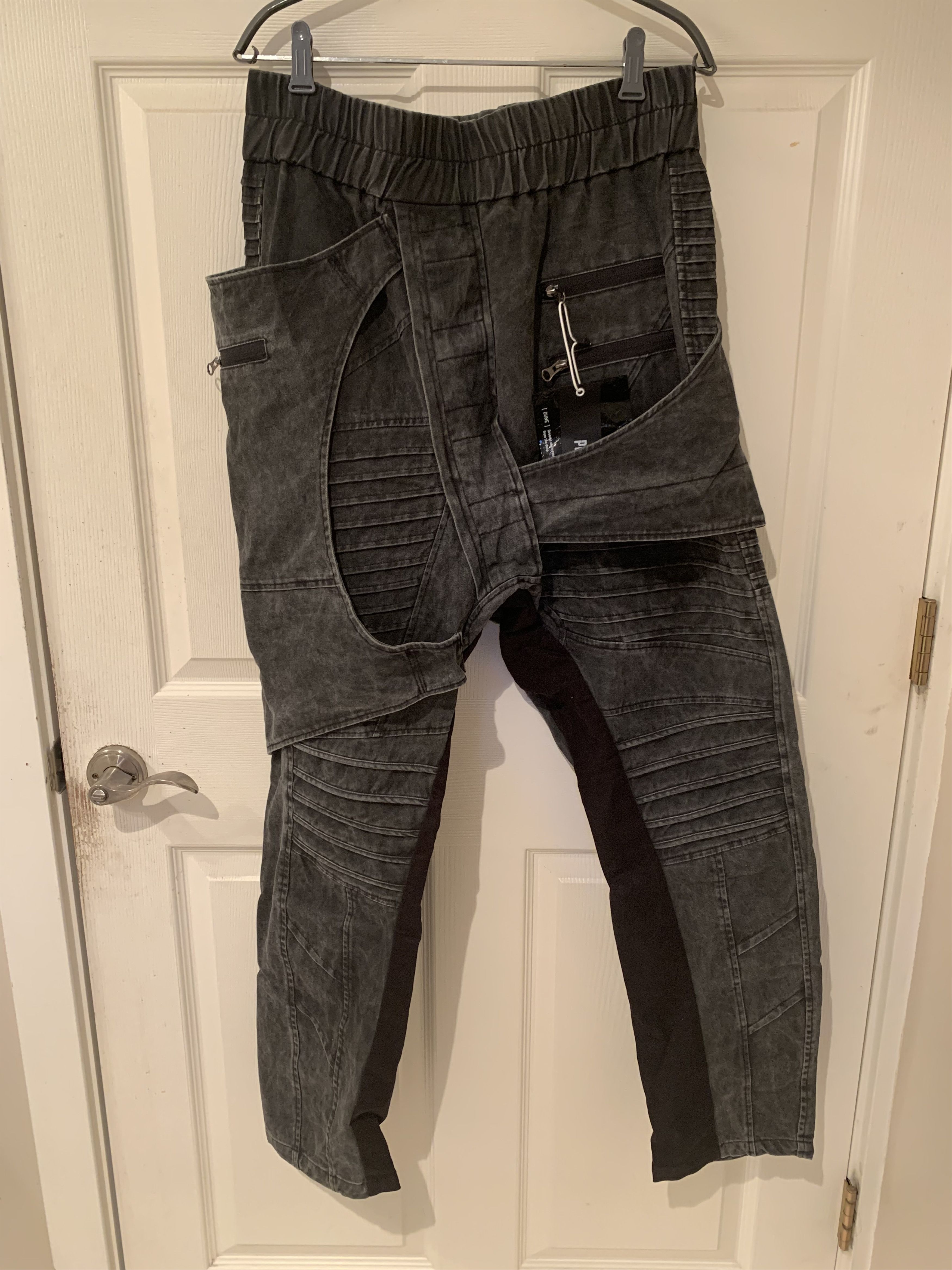 Other DRKLAC Panel Dune Black Jogger Pants Demobaza Style Size US 34 / EU 50 - 10 Thumbnail