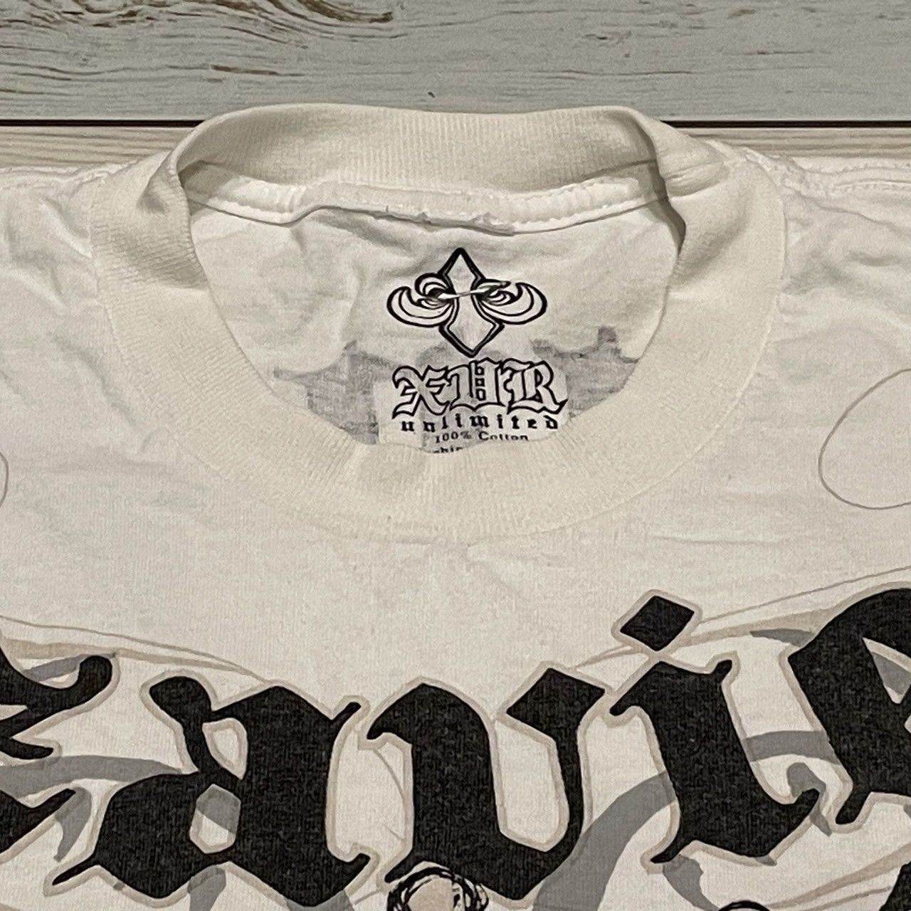 Affliction × Ed Hardy × Tapout Rare Wings Cross Tee Y2K Affliction Style Size US XXL / EU 58 / 5 - 5 Thumbnail