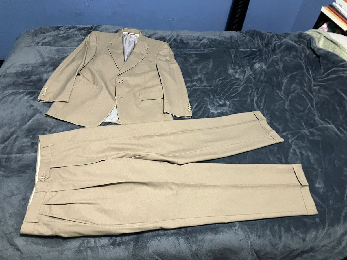 Vintage Hart Schaffner & Marx Suit 100s Wool USA Made 40R