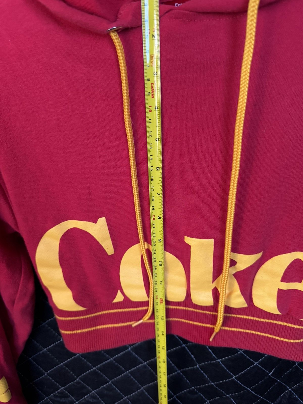 Coca Cola Coke Graphic Cropped Hoodie Size L Size L / US 10 / IT 46 - 5 Thumbnail