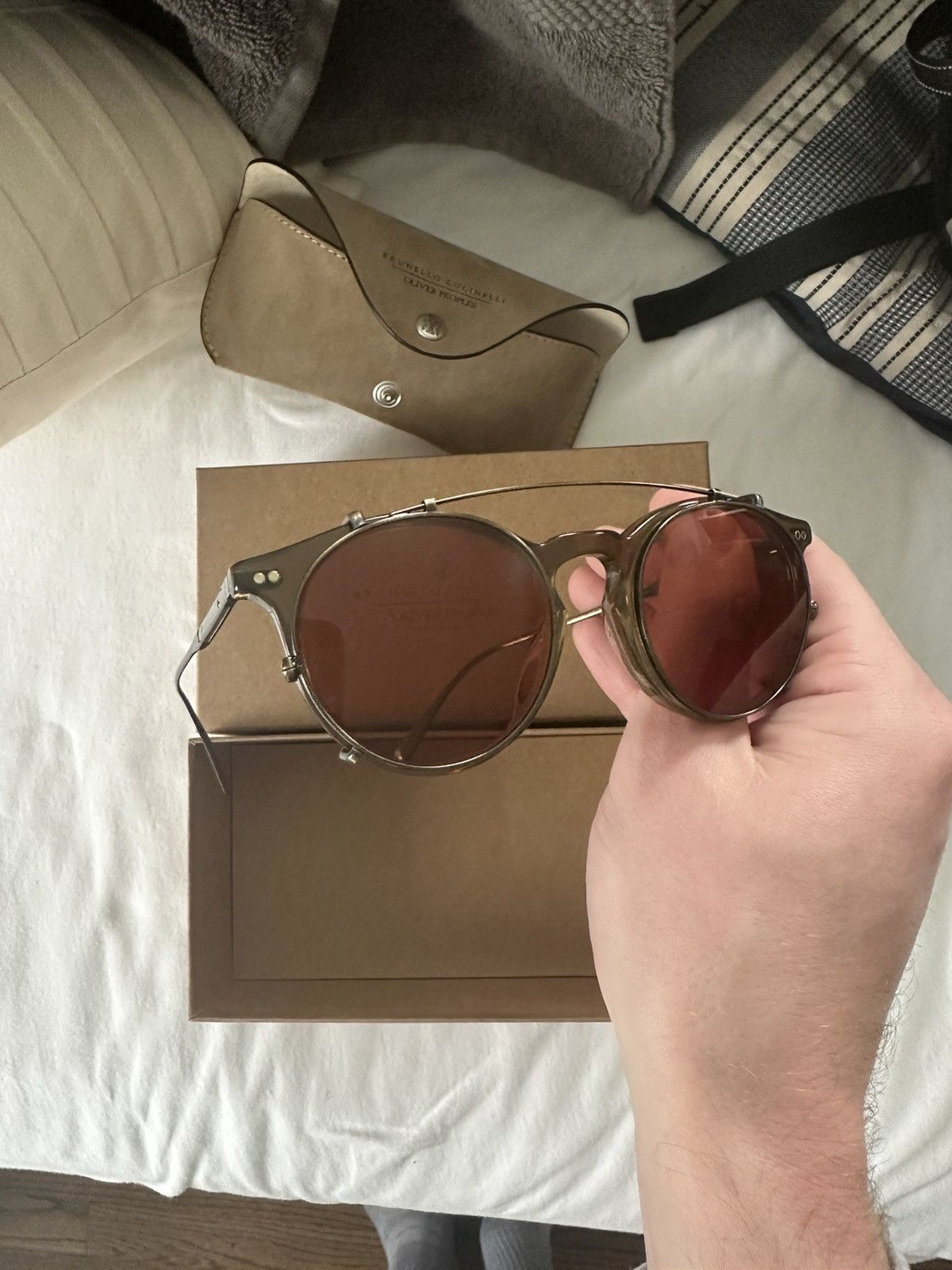 Oliver Peoples Oliver Peoples Eduardo Sunglasses Size ONE SIZE - 3 Thumbnail