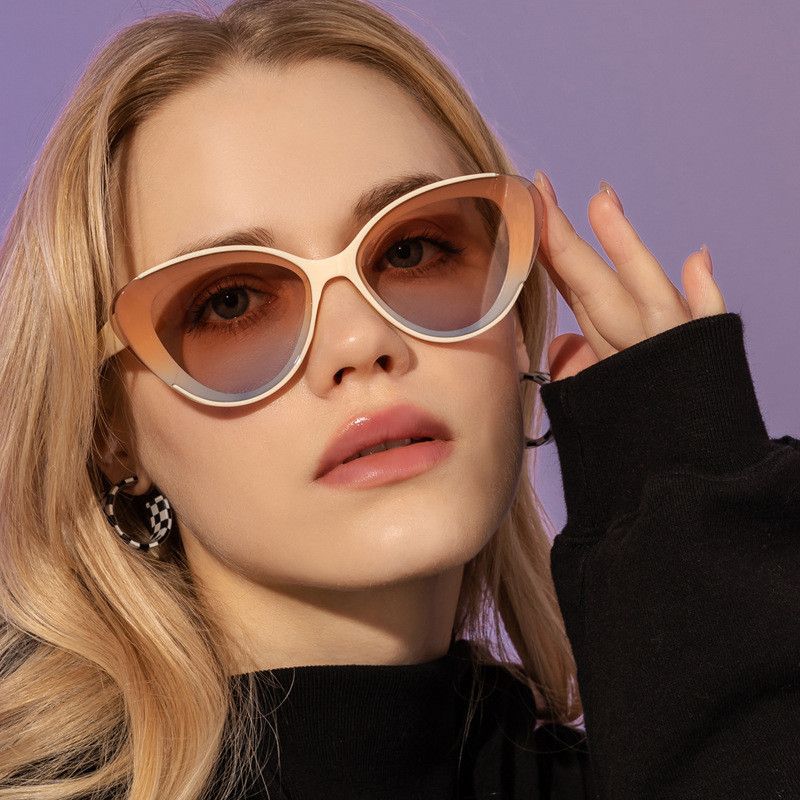 Electric Visual Vibe Street ins style custom avant-garde sunglasses Size ONE SIZE - 2 Thumbnail