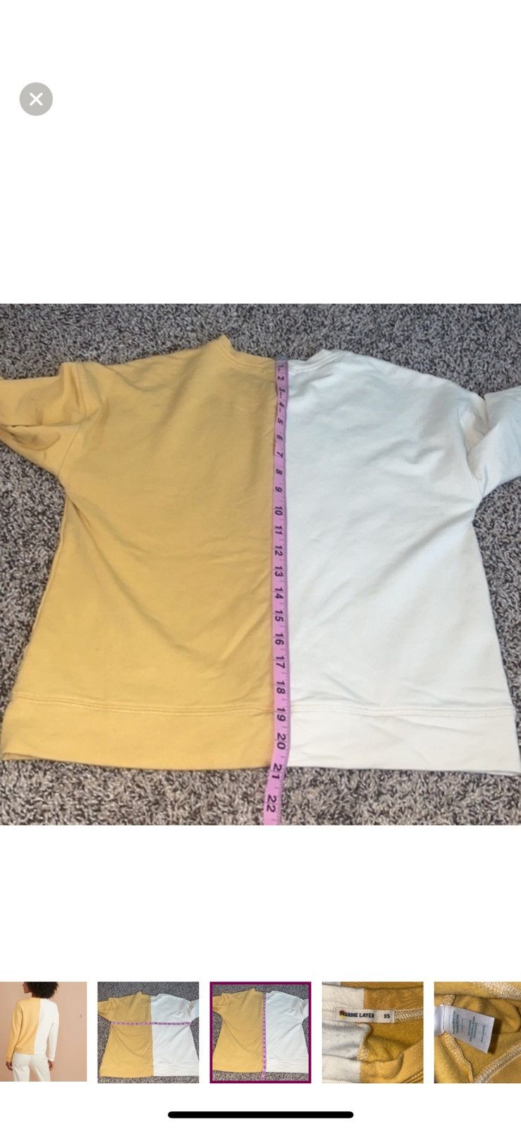 Marine Layer Marine layer XS cate sweatshirt Size XS / US 0-2 / IT 36-38 - 4 Thumbnail
