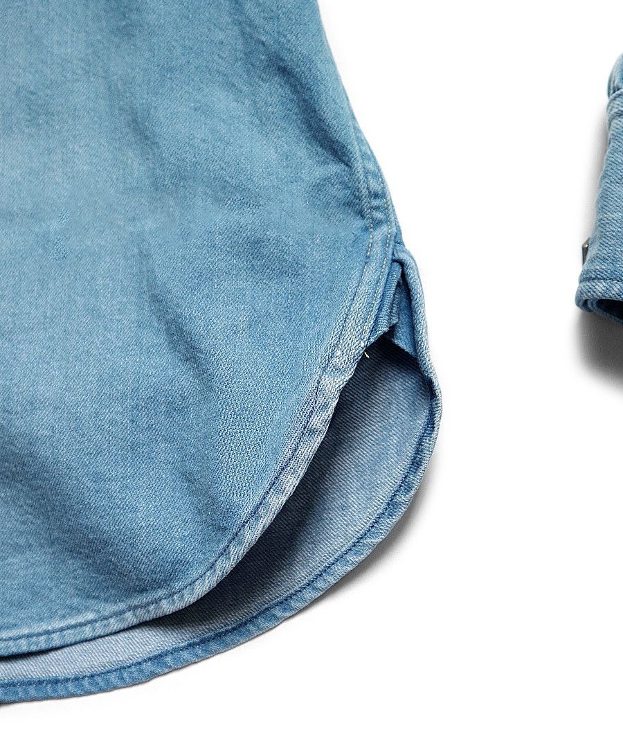 Kapital Kapital 8oz denim band collar studs western shirt indigo 3 Size US L / EU 52-54 / 3 - 7 Thumbnail
