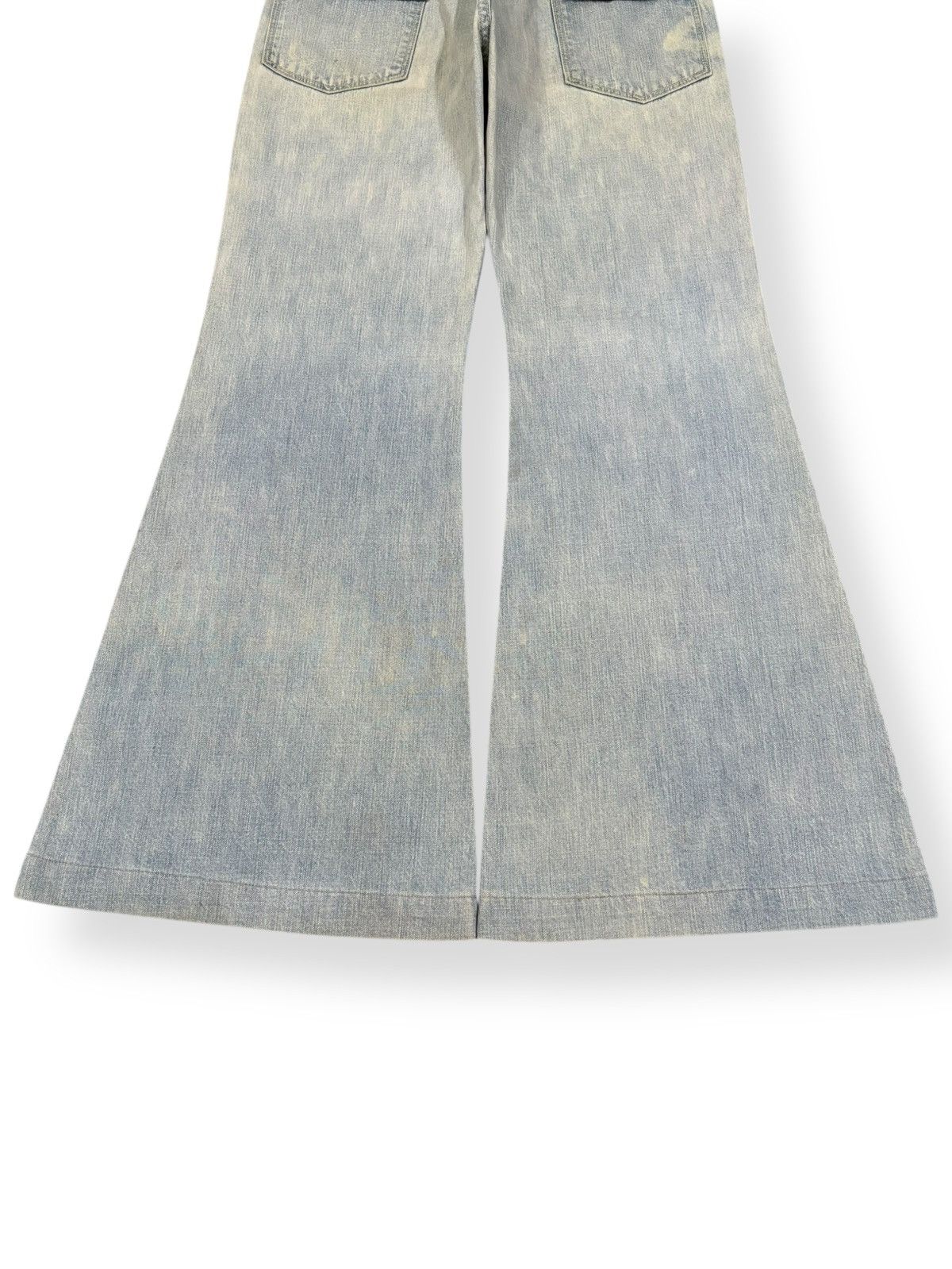 Kapital Kountry Kapital Okabellbo Buckle Back Flare Bell Bottom Jeans Size US 28 / EU 44 - 10 Thumbnail