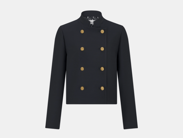 o1w1db11225 451V20 Cropped Jacket in Blue