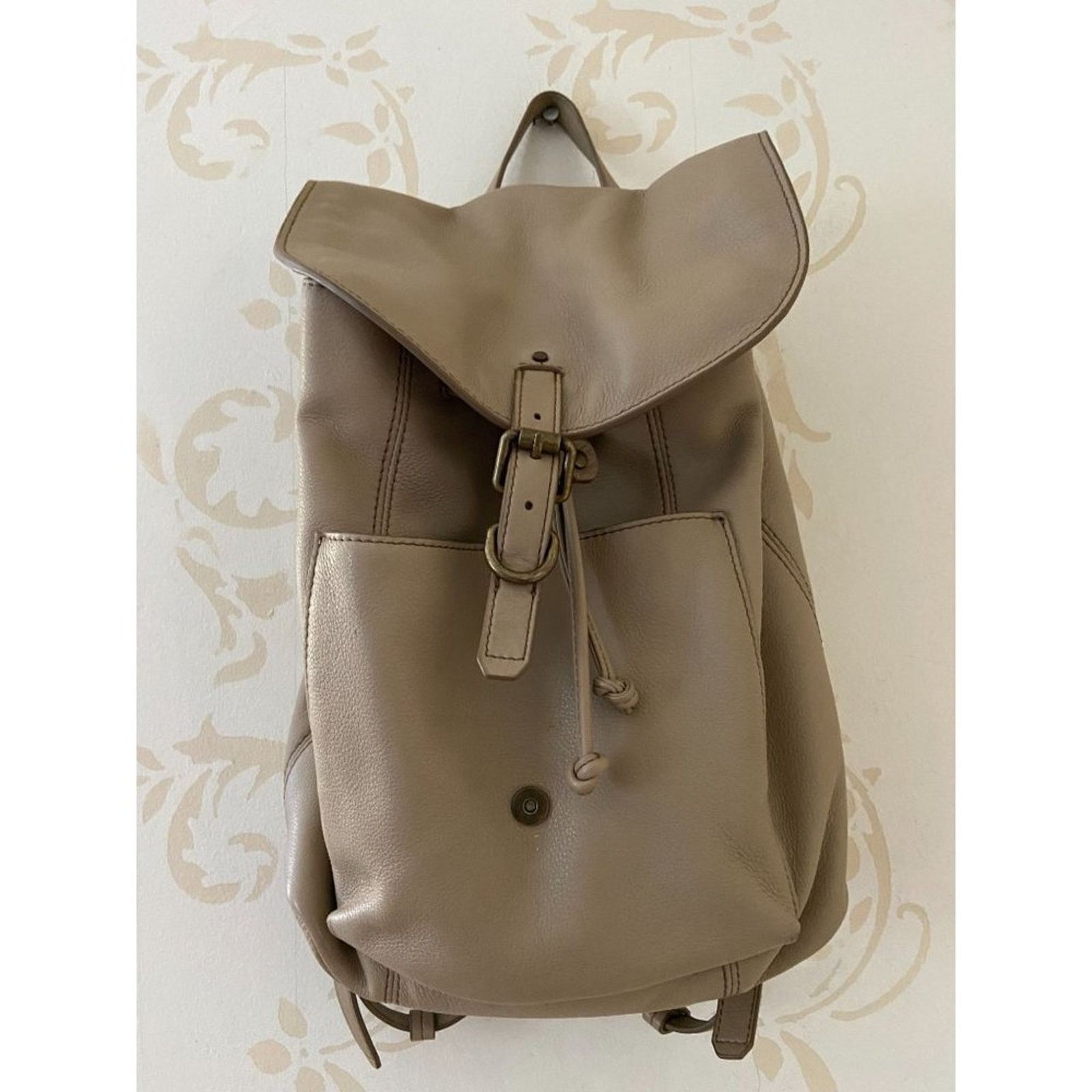 Lucky Brand Ladies Handbag - Lucky Brand 100% Leather Large BackPack Size ONE SIZE - 1 Thumbnail