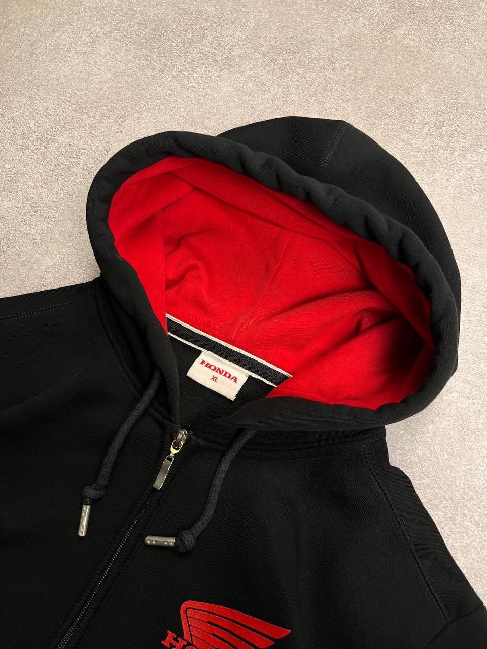 Honda × Vintage Vintage Honda Racing Boxy Zip Hoodie Y2K XL Size US XL / EU 56 / 4 - 4 Thumbnail