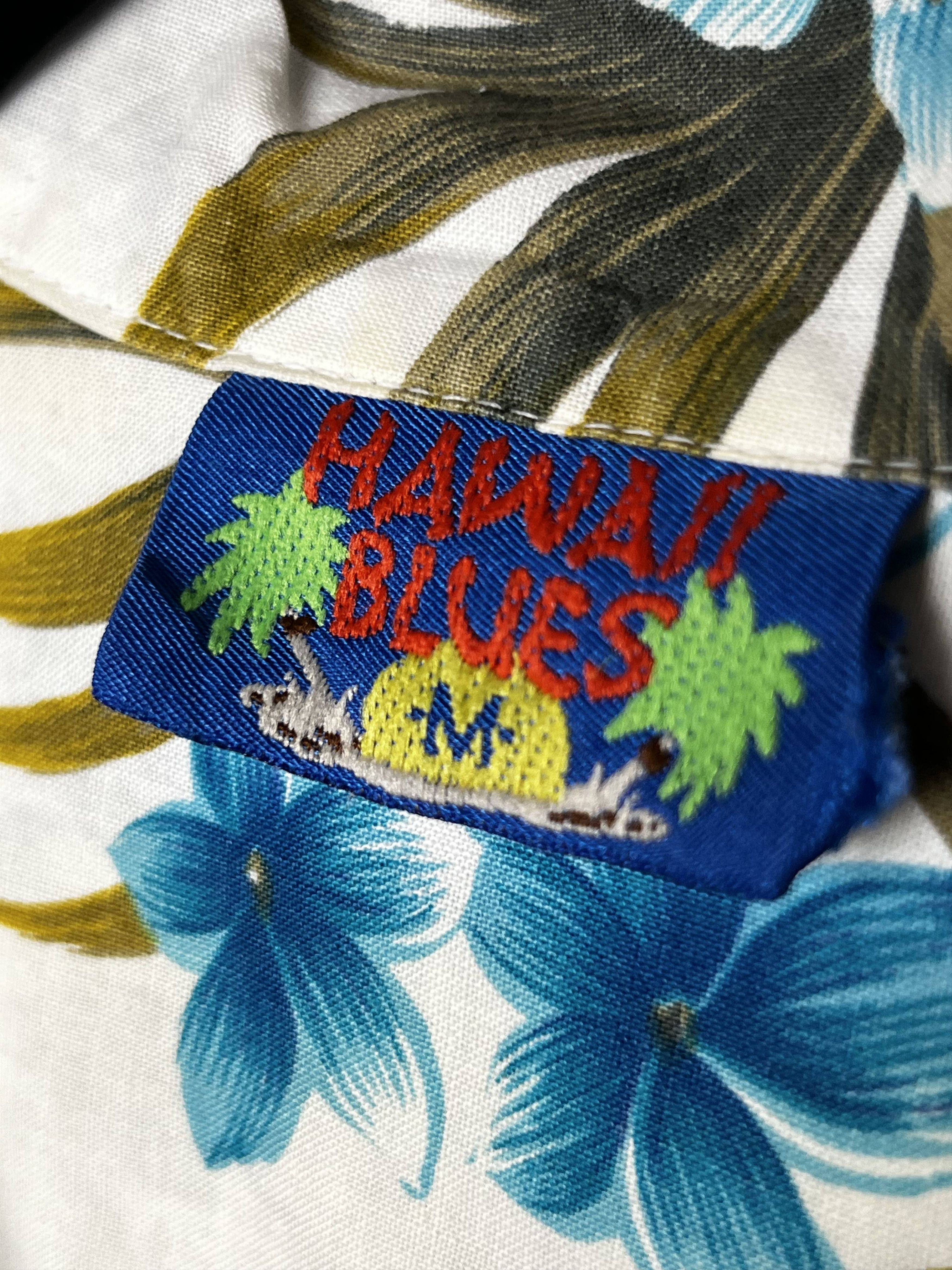 Vintage Vintage Hawaii Blues Island Hawaiian Button Up Shirt Size US M / EU 48-50 / 2 - 5 Thumbnail
