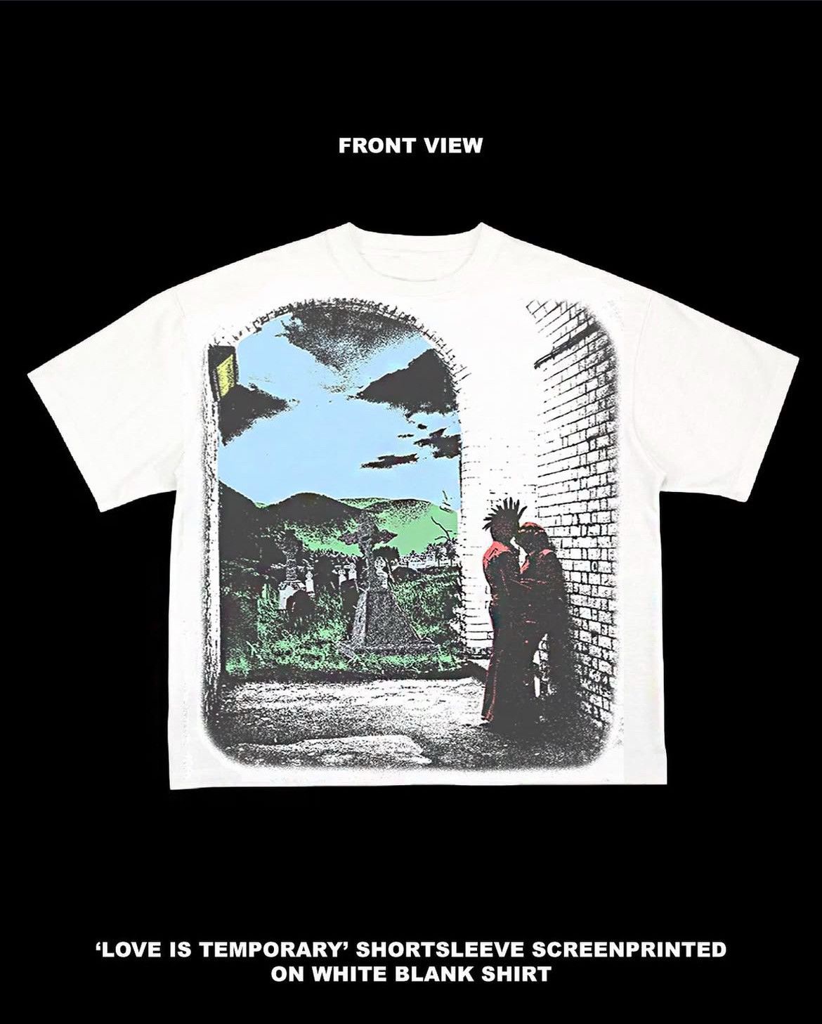 John Hardy × Vintage Hard jewelry love is temporary XL white tee Size US XL / EU 56 / 4 - 1 Thumbnail