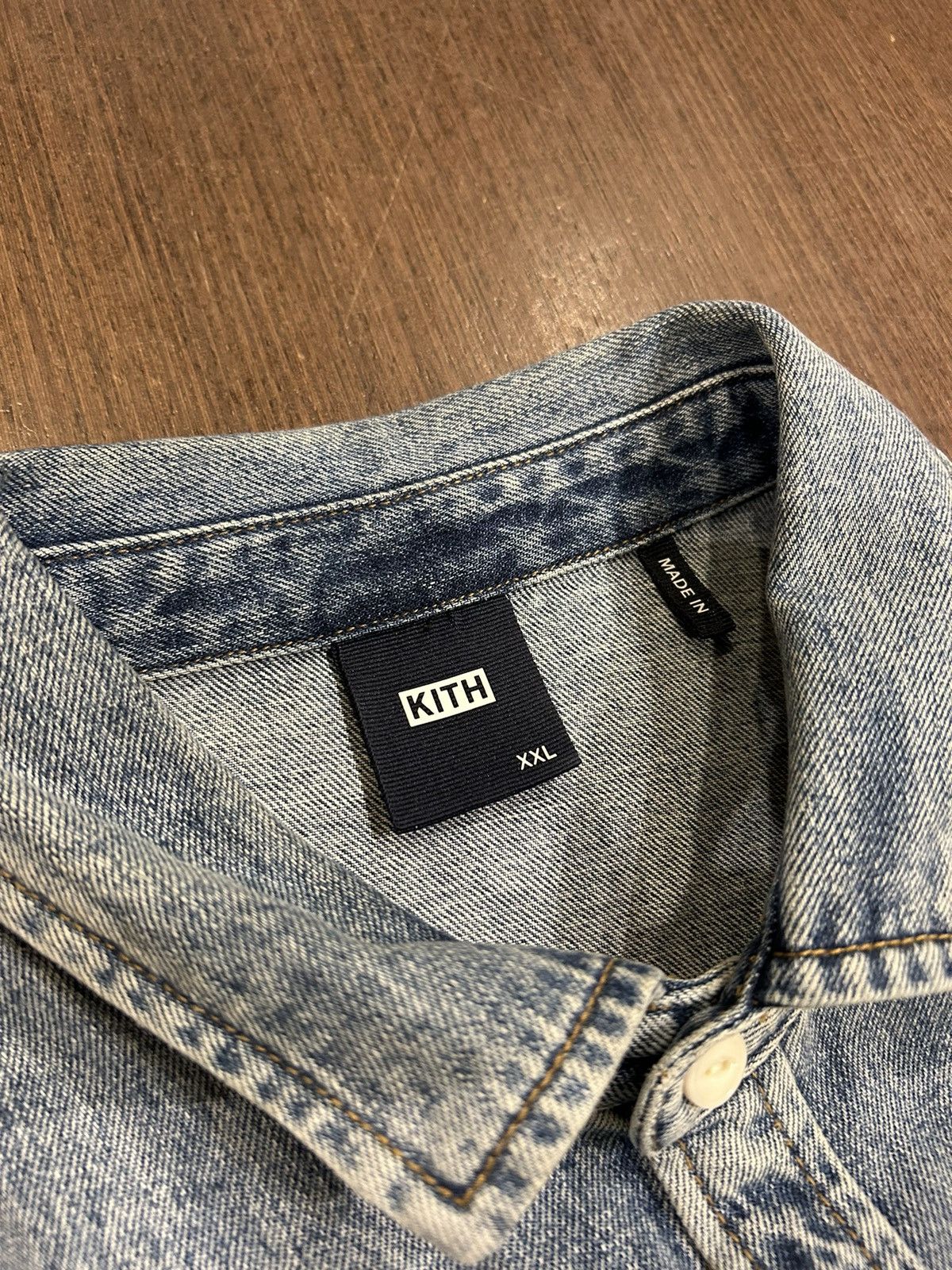 Kith Kith Denim Button Up Shirt Size US XXL / EU 58 / 5 - 3 Thumbnail