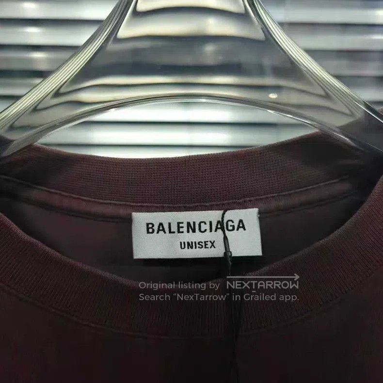Other Balenciaga Distressed Wheat Design Short Sleeve Size US XS / EU 42 / 0 - 2 Thumbnail