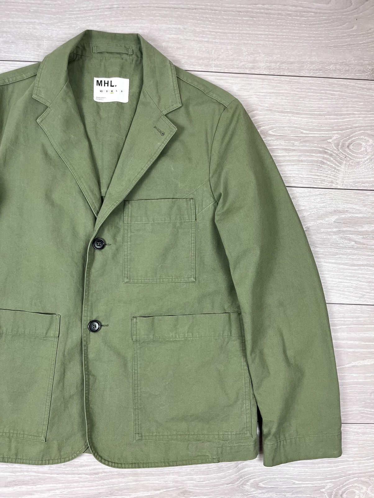 Margaret Howell Margaret Howell MHL Olive Work Canvas Buttons Jacket Size US M / EU 48-50 / 2 - 4 Thumbnail