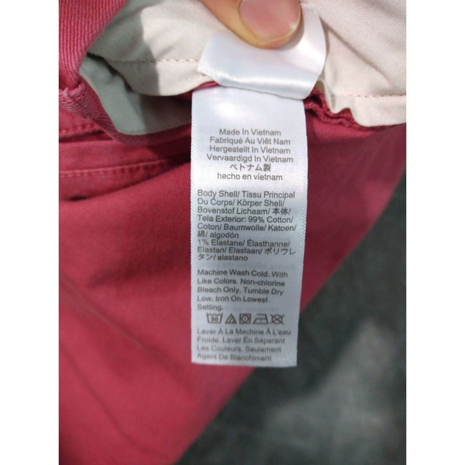 J.Crew J Crew Pants Mens 32x32 Pink Chino Flex Slim Cotton Flat Front Stretch Preppy Size US 32 / EU 48 - 7 Thumbnail