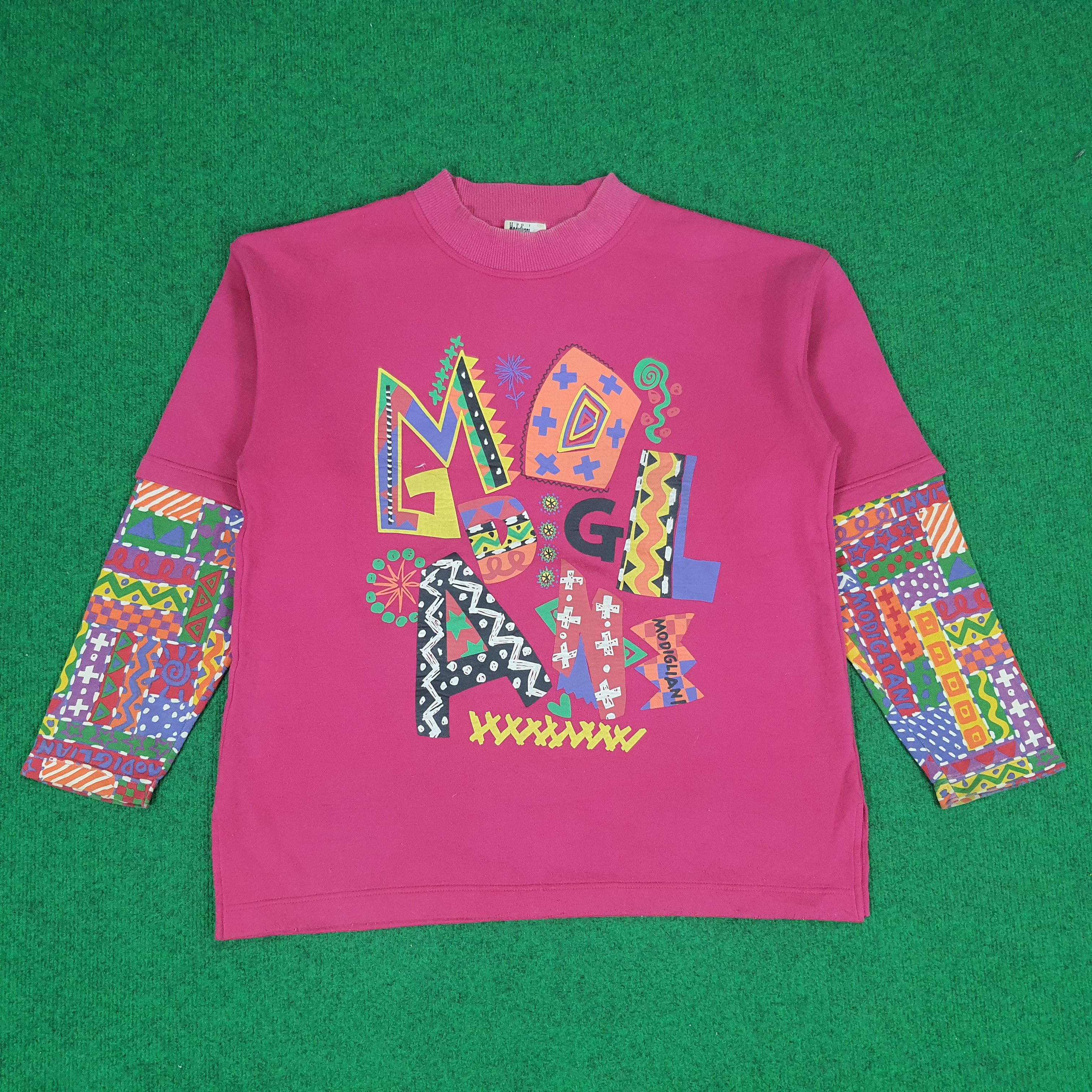 Other Vintage Modigliani Italian Designer Sweatshirts Size US M / EU 48-50 / 2 - 1 Thumbnail