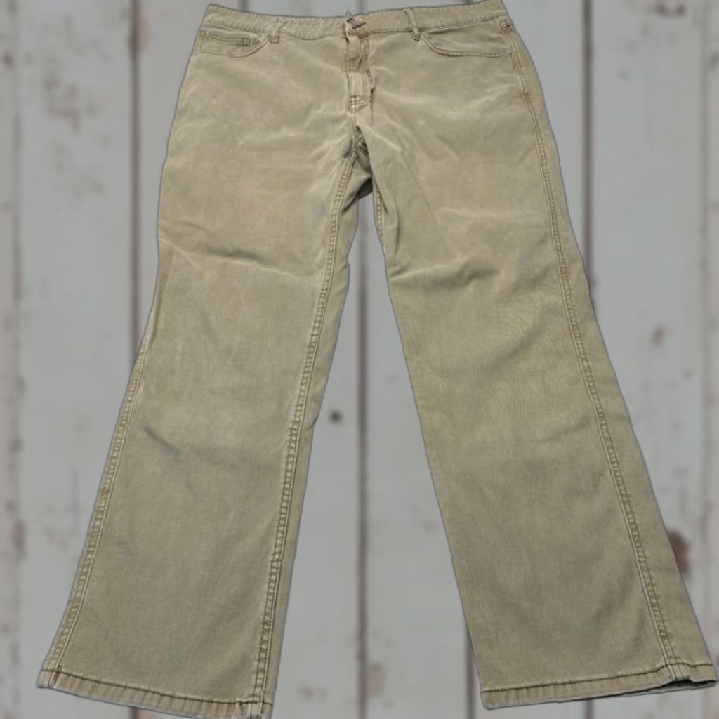 Vintage Woolrich Utility Pants Mens Regu lar 36x30 Army Green Canvas Carpenter Workwear Size US 36 / EU 52 - 1 Thumbnail