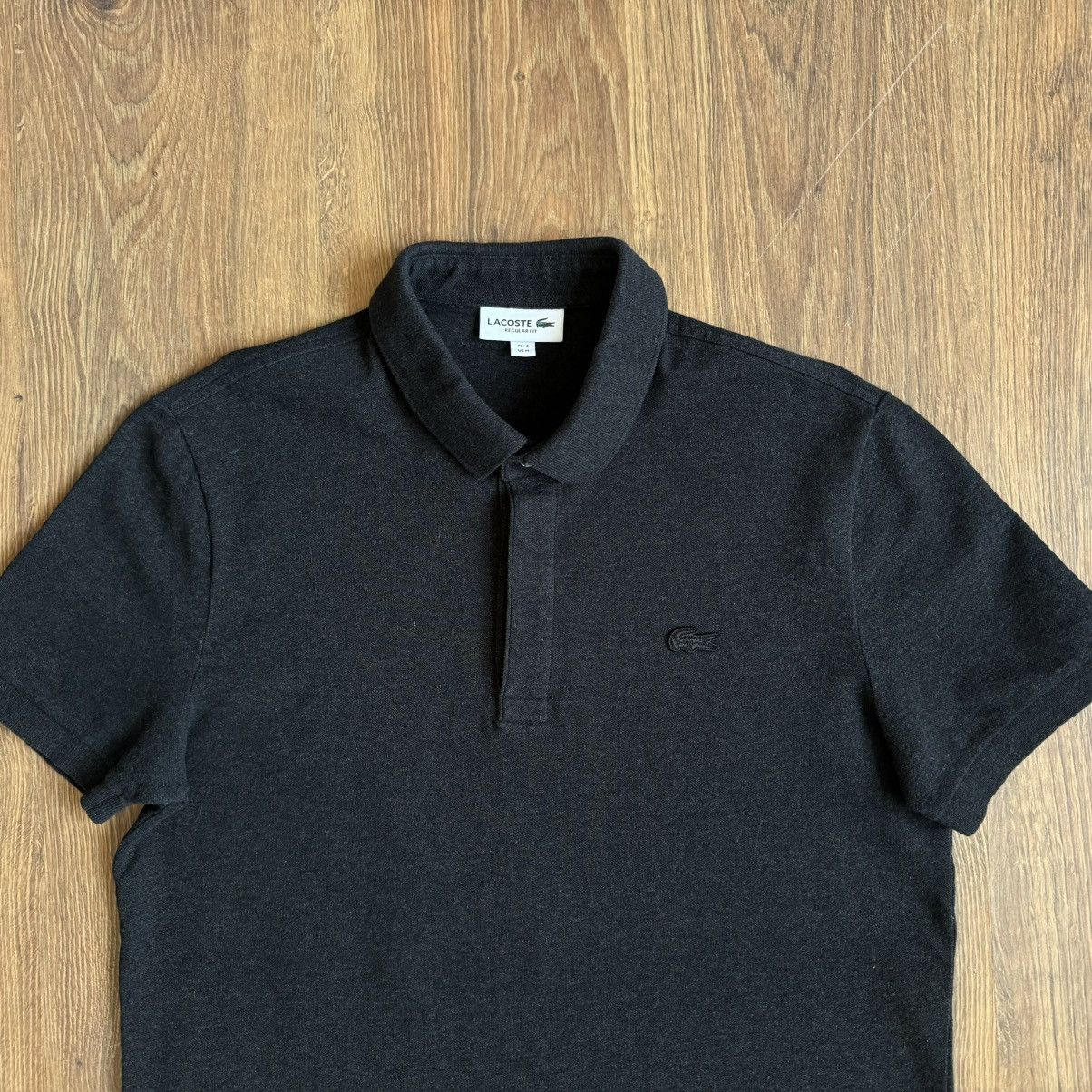 Lacoste Lacoste Polo Shirt Men’s M Dark Gray Size US M / EU 48-50 / 2 - 2 Thumbnail