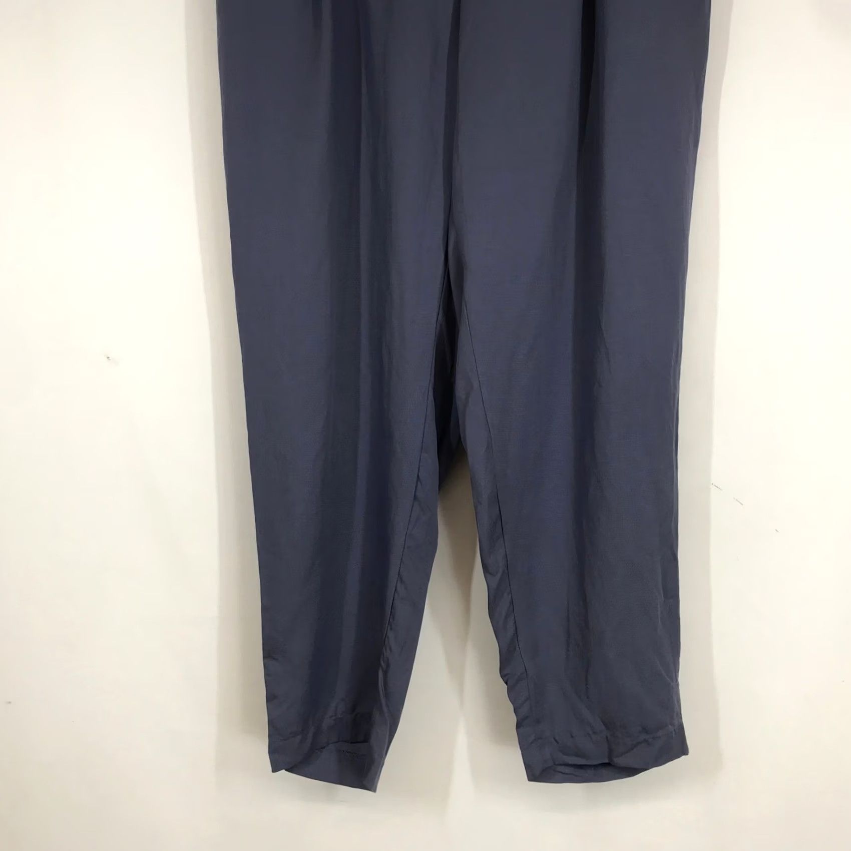 Torrid Torrid Womens 16W Slate Blue Lyocell Linen Blend Pleated Tapered Pants Size 38" / US 16 / IT 52 - 3 Thumbnail