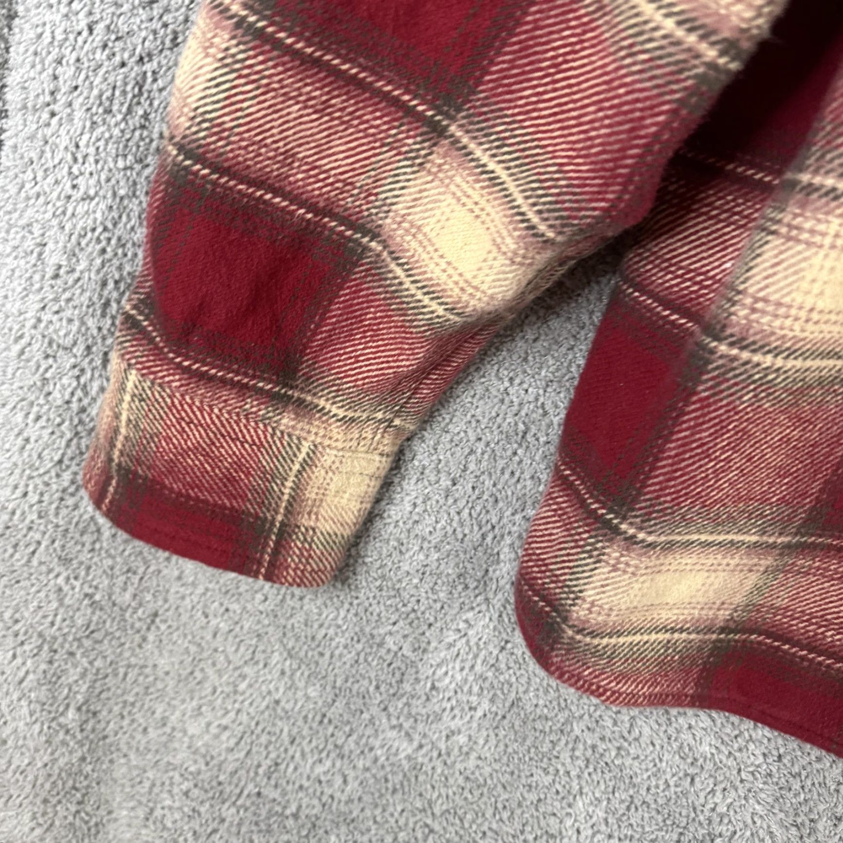 Orvis Orvis Shirt Mens XL Red Plaid Flannel Button Front Long Sleeve Pockets Outdoor Size US XL / EU 56 / 4 - 2 Thumbnail