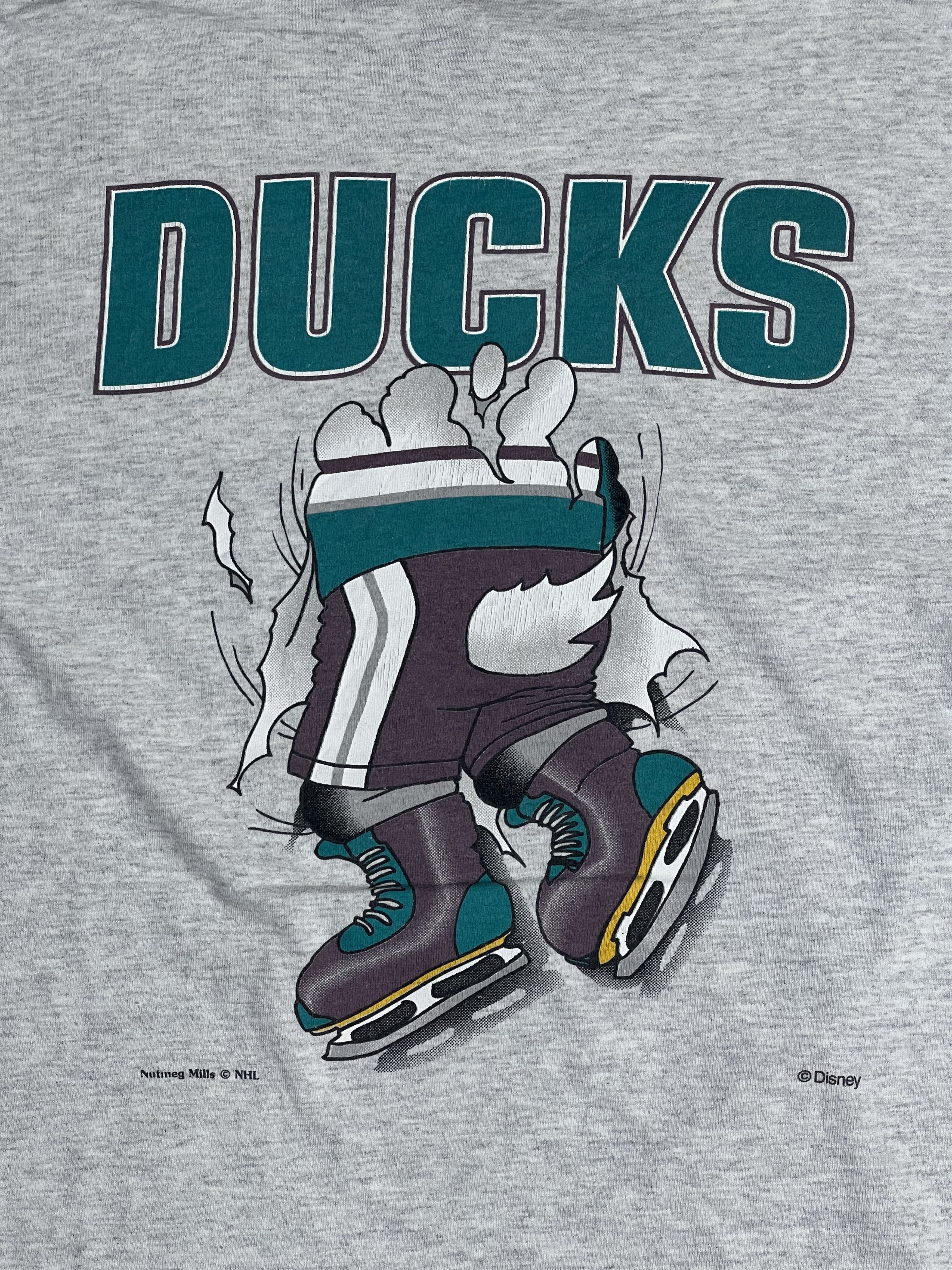 NHL Vintage 90s The Mighty Ducks Movie Mirror Print (L) GTME118 Size US L / EU 52-54 / 3 - 7 Thumbnail
