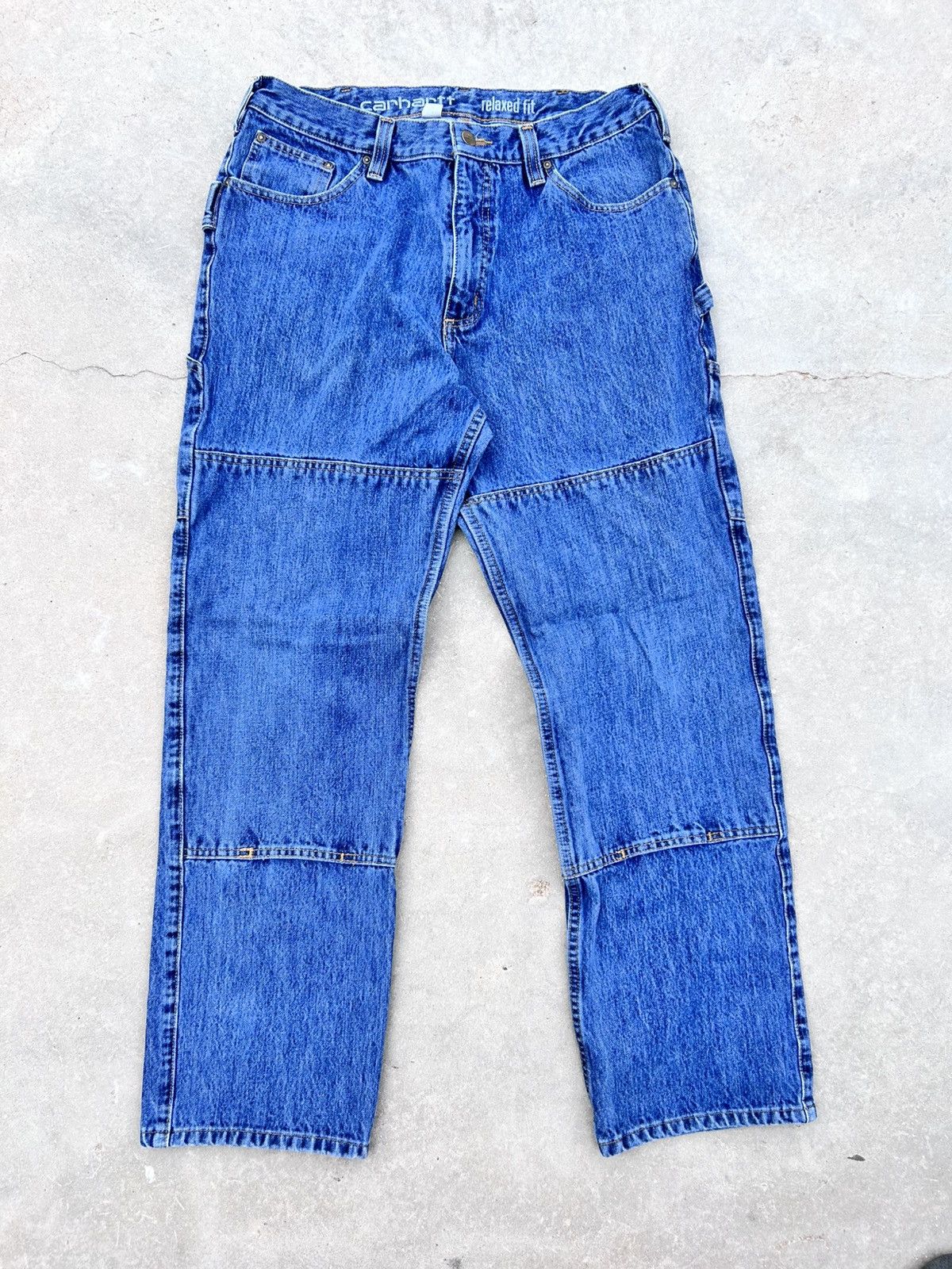 Carhartt Denim Carhartt Double Knee Pants Size US 34 / EU 50 - 2 Thumbnail