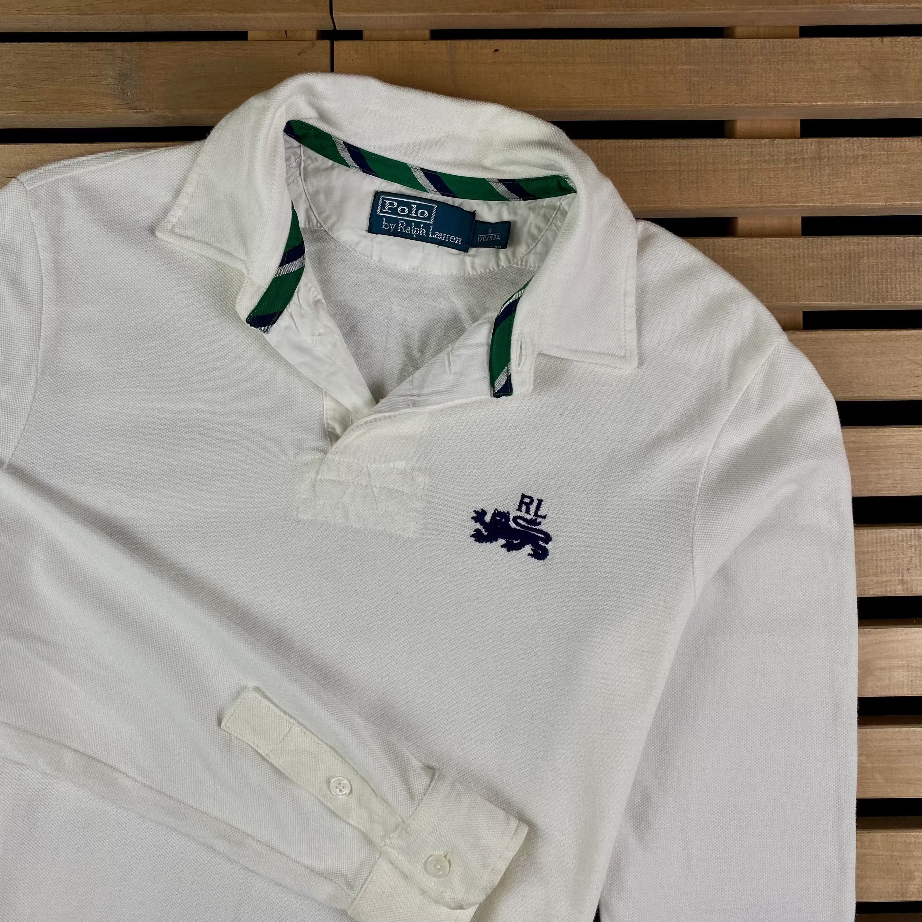 Polo Ralph Lauren × Ralph Lauren × Vintage Mens Polo Ralph Lauren Vintage Rugby Size S Size US S / EU 44-46 / 1 - 2 Thumbnail