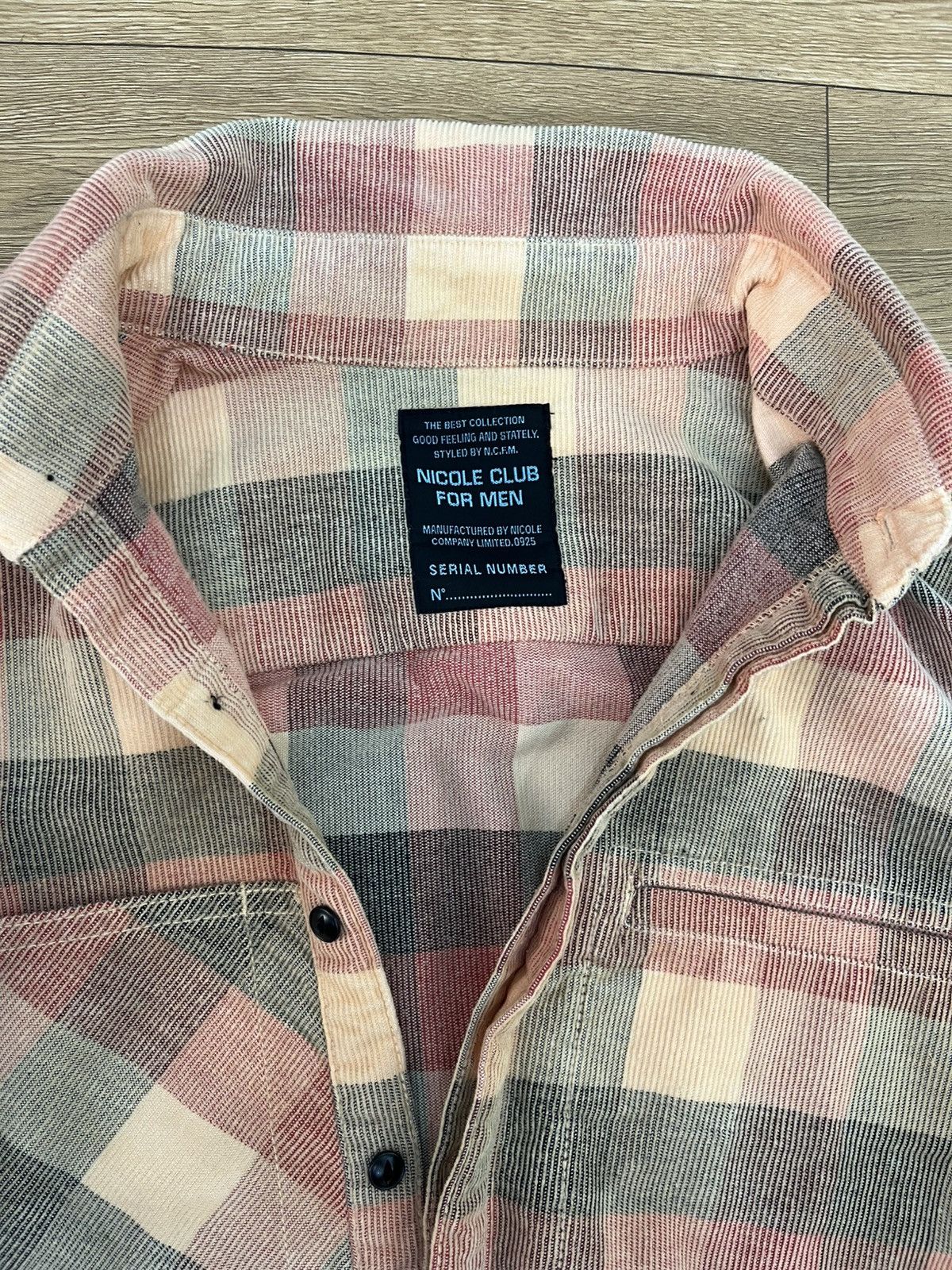 Nicole Club Nicole Club for Men - Corduroy half button ups Size US L / EU 52-54 / 3 - 3 Thumbnail