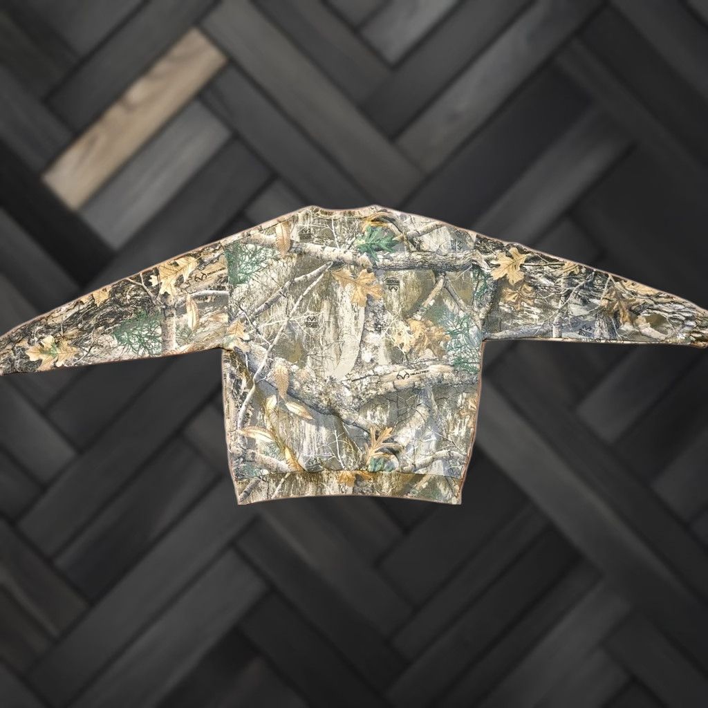 Realtree VINTAGE? REALTREE Outfitters Edge Camo Sweatshirt Mens 2X XXL Pullover Sweater Camouflage Size US XXL / EU 58 / 5 - 1 Thumbnail
