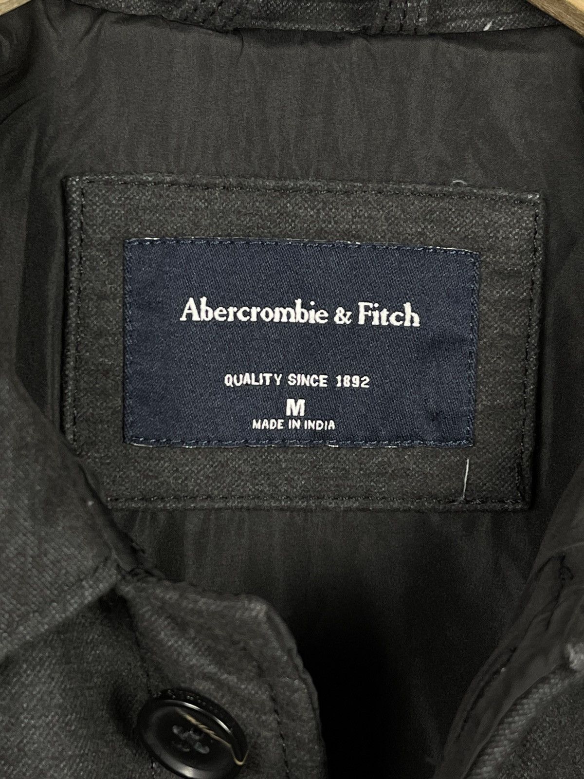 Abercrombie & Fitch Abercrombie & Fitch Grey Cotton Overshot Jacket Men’s Size M Size US M / EU 48-50 / 2 - 7 Thumbnail