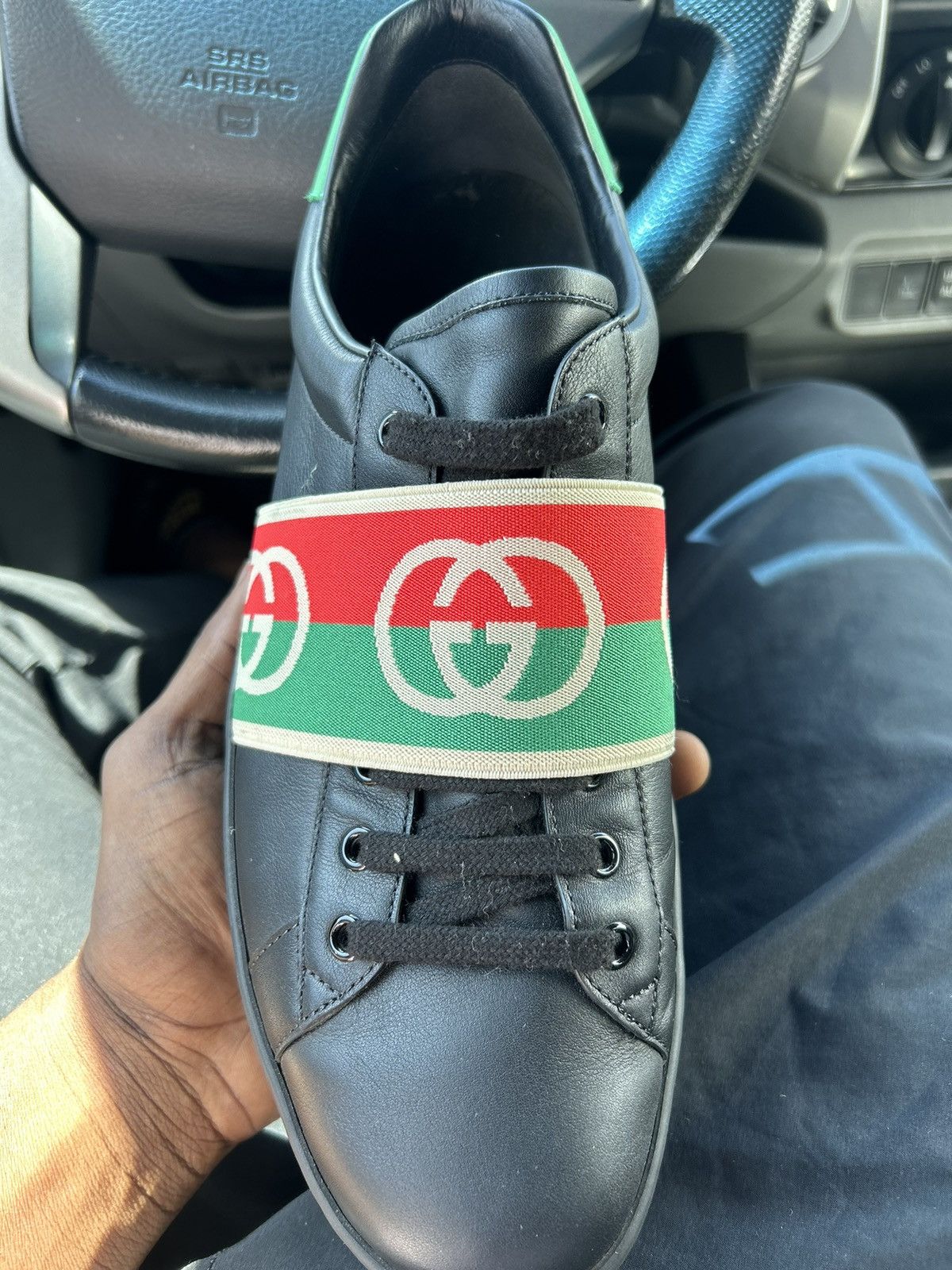 Gucci Gucci Ace Sneakers Size US 13 / EU 46 - 4 Thumbnail