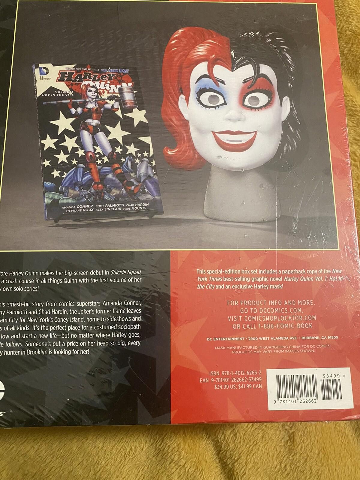 Other DC Comics Harley Quinn Mask Book Set Vol.1 Hot in the City Size ONE SIZE - 10 Thumbnail