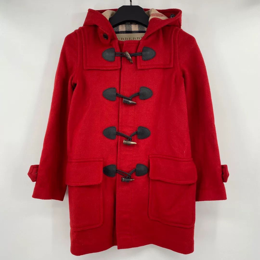 Burberry Burberry Red Heavy Coat 4 Men Size US XS / EU 42 / 0 - 1 Thumbnail