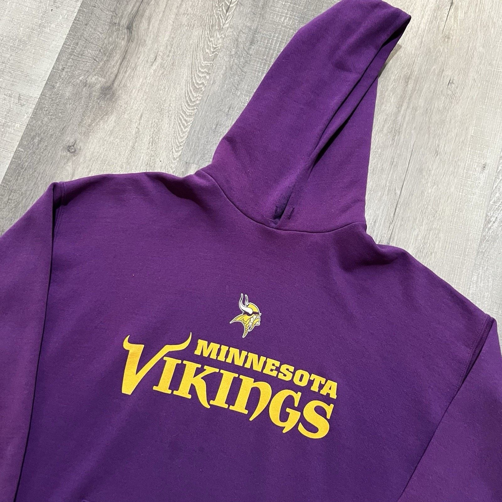 NFL VTG Minnesota Vikings NFL Hoodie Sun Faded Y2K NFL Hoodie 2X Size US XL / EU 56 / 4 - 4 Thumbnail
