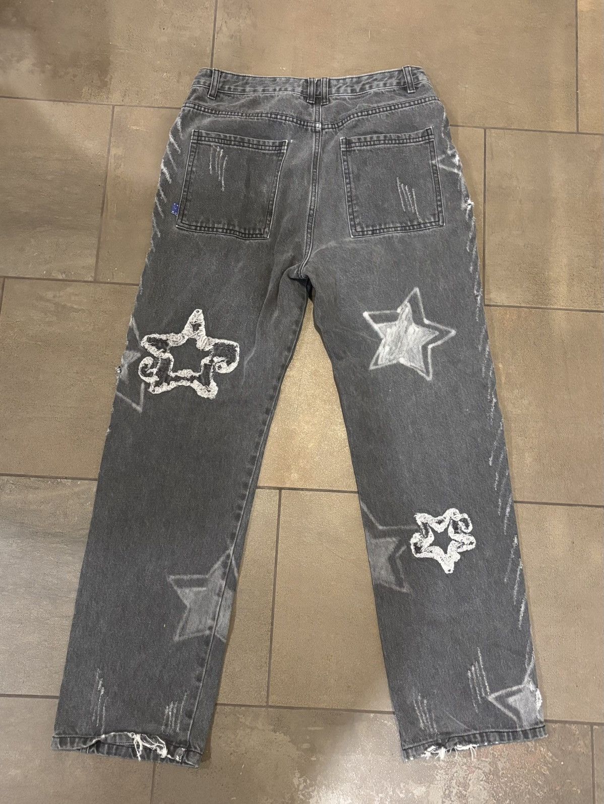 Undercover Y2K star patch Japanese denim Size US 30 / EU 46 - 2 Thumbnail