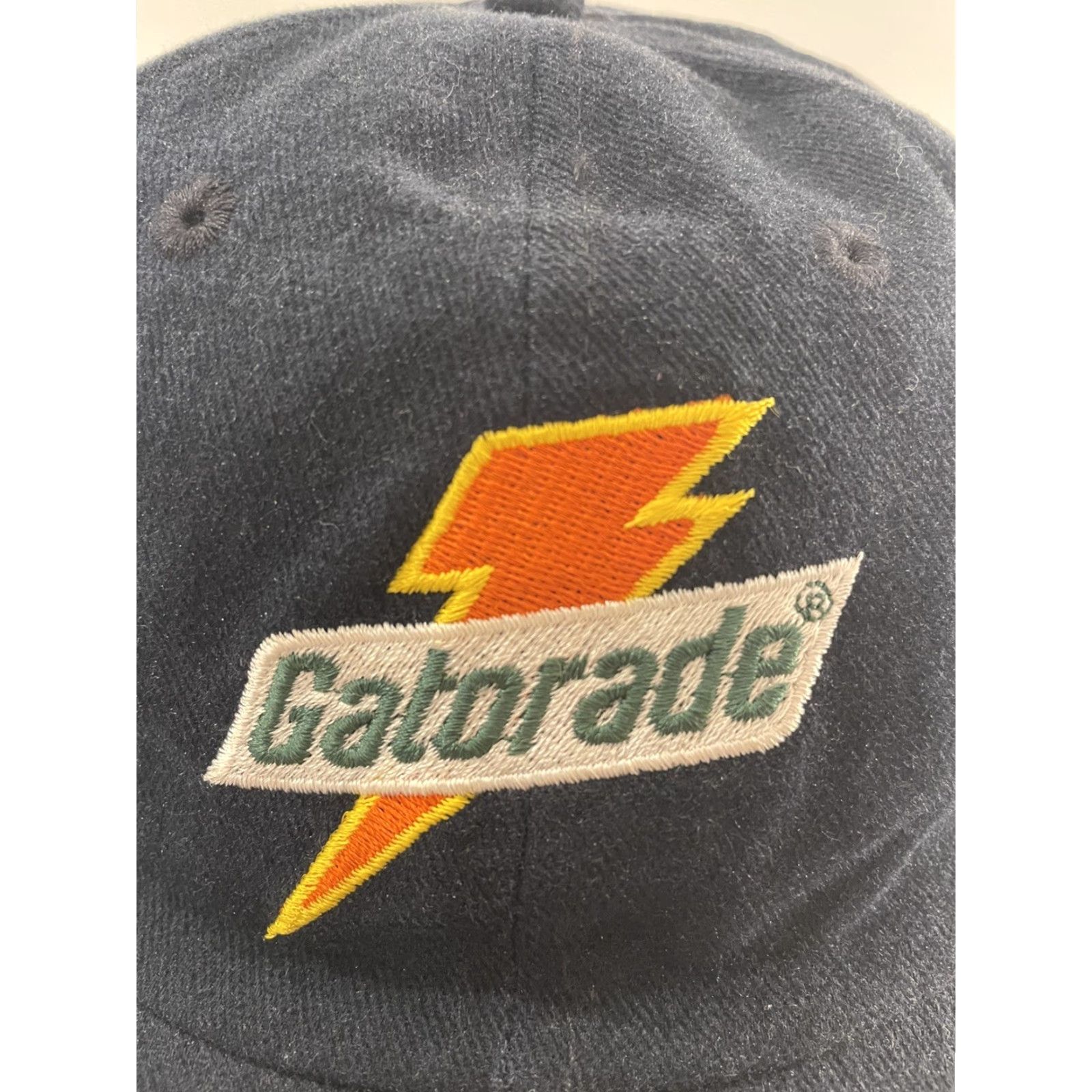 Vintage VINTAGE Gatorade 90s Sports Hat Adult Black Cotton Snap Buckle Adjustable Unbranded Size ONE SIZE - 2 Thumbnail