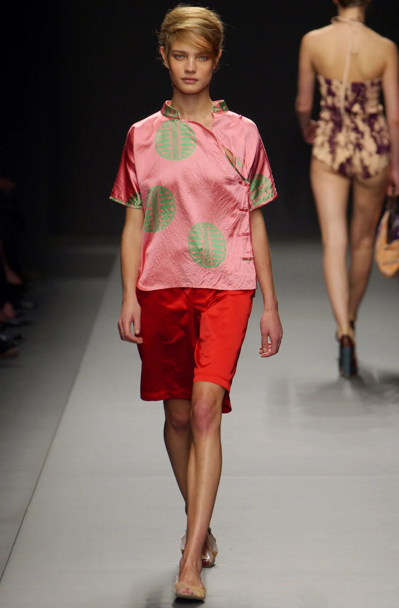 MIU MIU Cheongsam top SS 2003 Runway