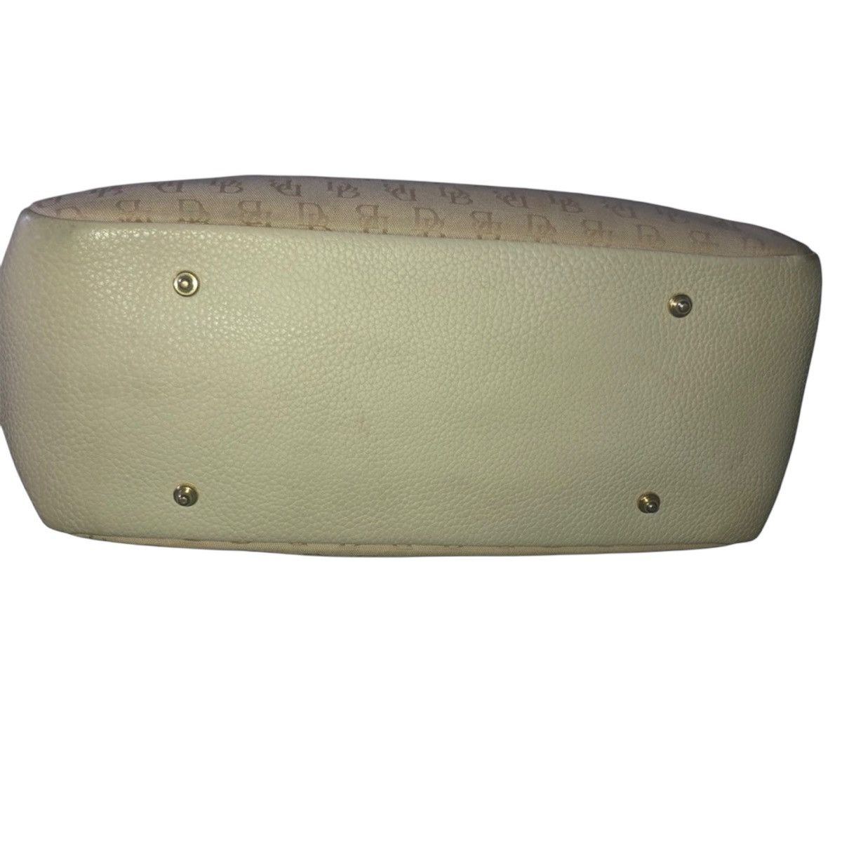 Dooney & Bourke Vintage Dooney & Bourke cream double handle signature bag Size ONE SIZE - 5 Thumbnail